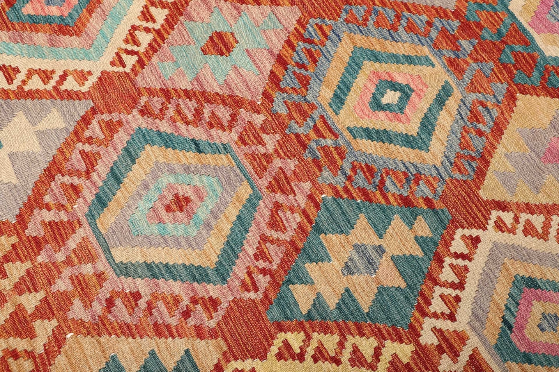 handgewebter-kelim-180-x-252-cm-aus-schurwolle-pakistanisch-rustikal-3 Kelim aus Pakistan, 180 × 252 cm