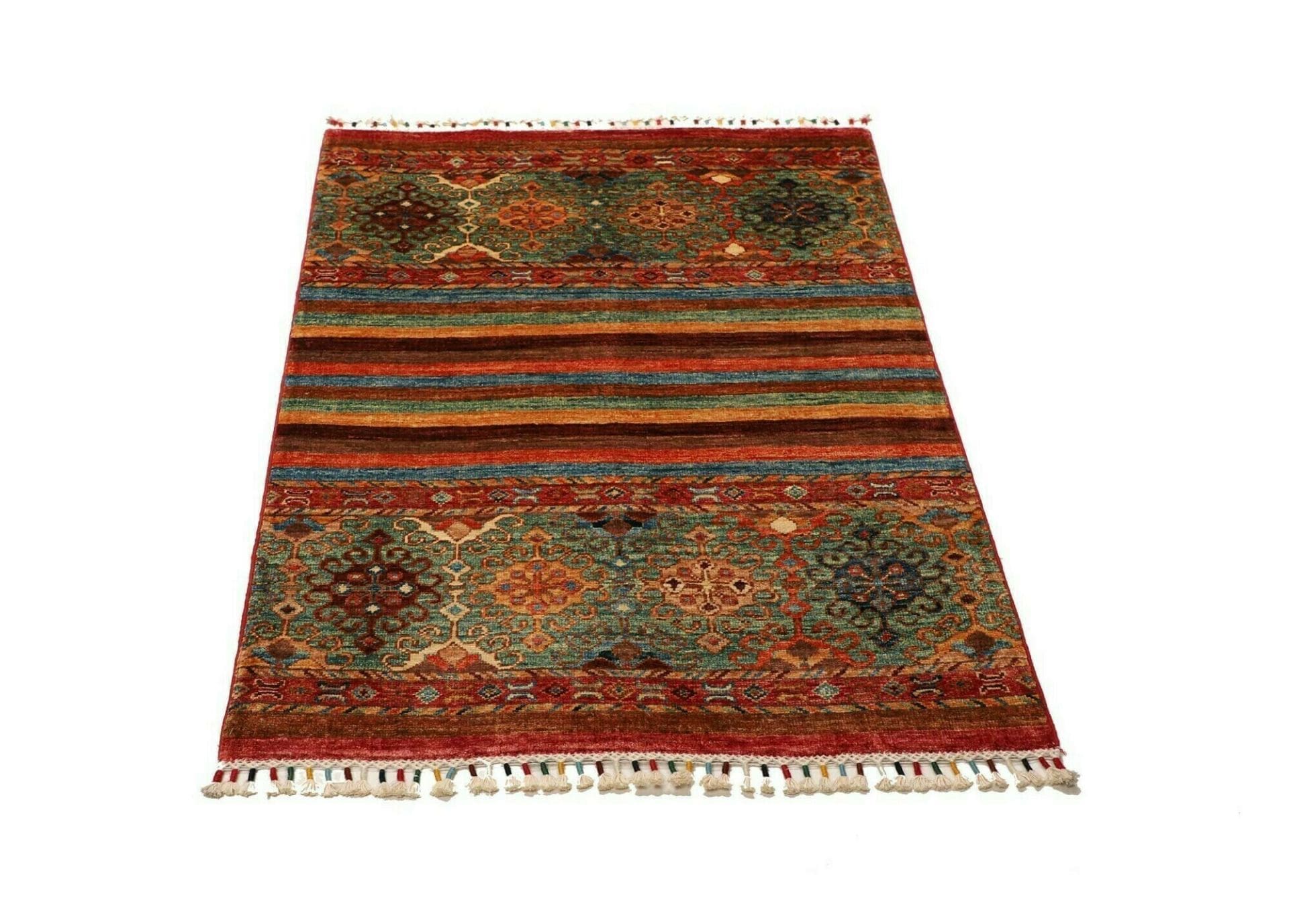 Samarkand Orientteppich 87 × 116 cm aus Wolle, handgeknüpft