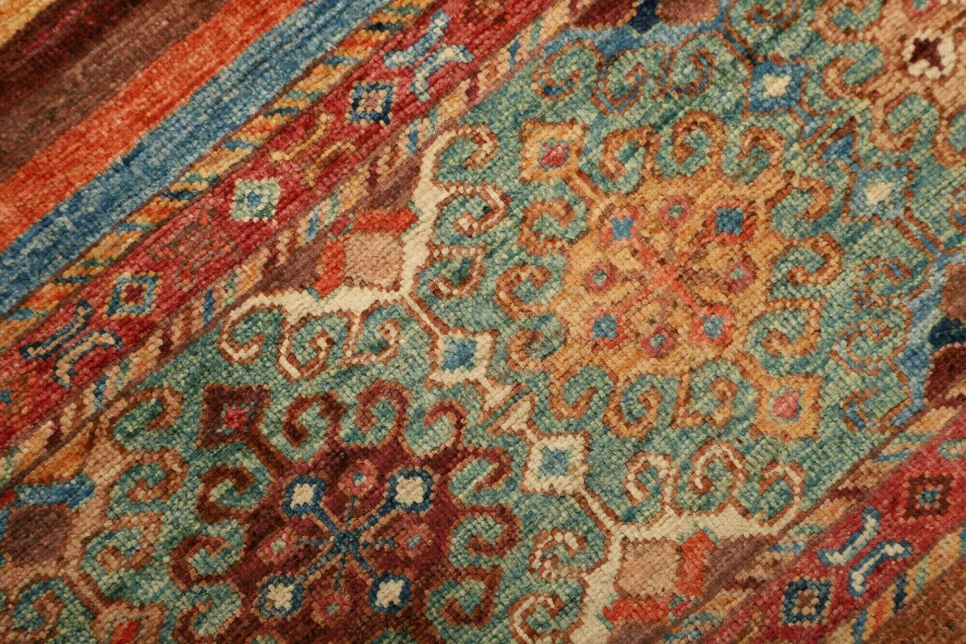 Samarkand Orientteppich 87 × 116 cm aus Wolle, handgeknüpft