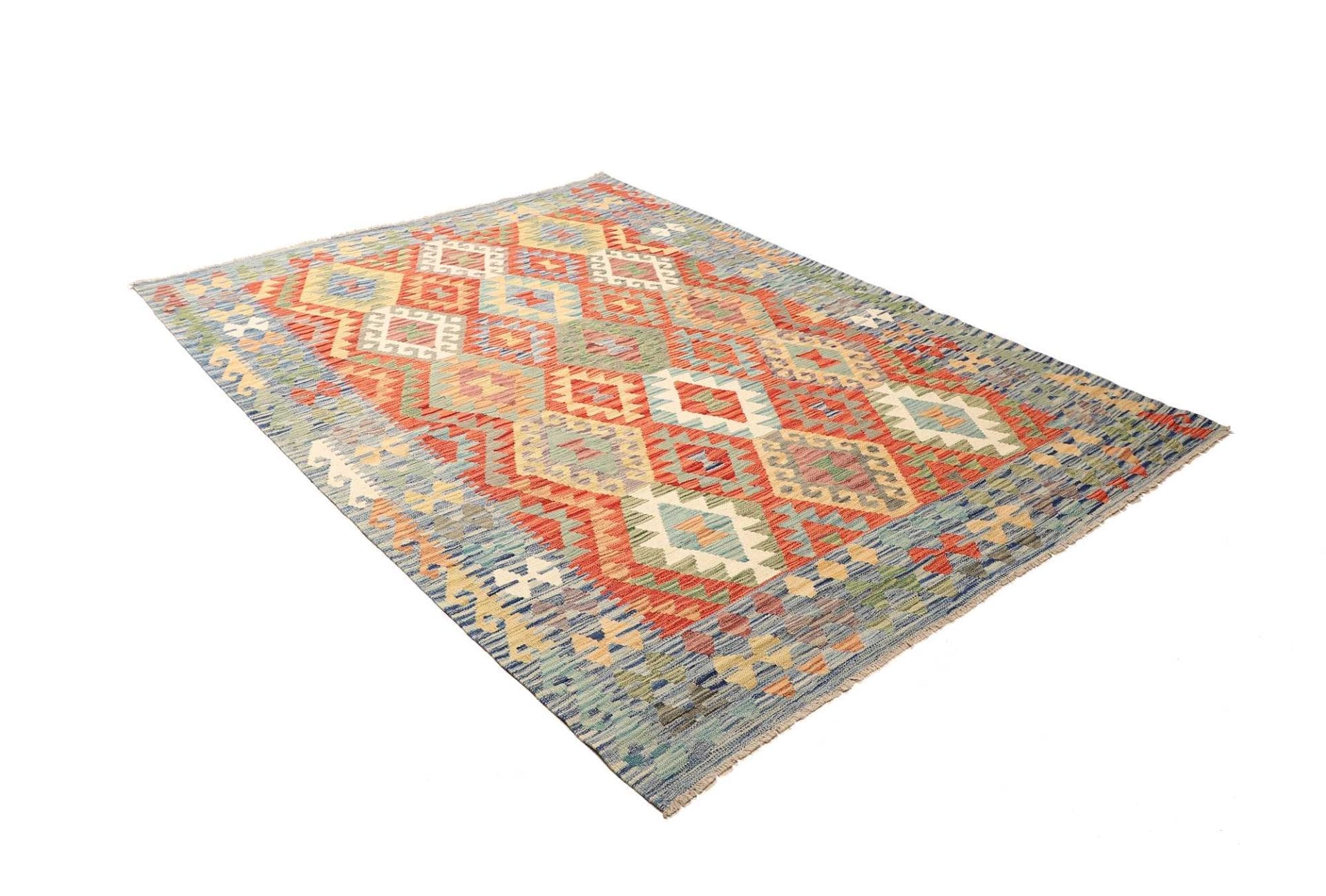 Kelim 182 × 239 cm aus Wolle, handgewebt