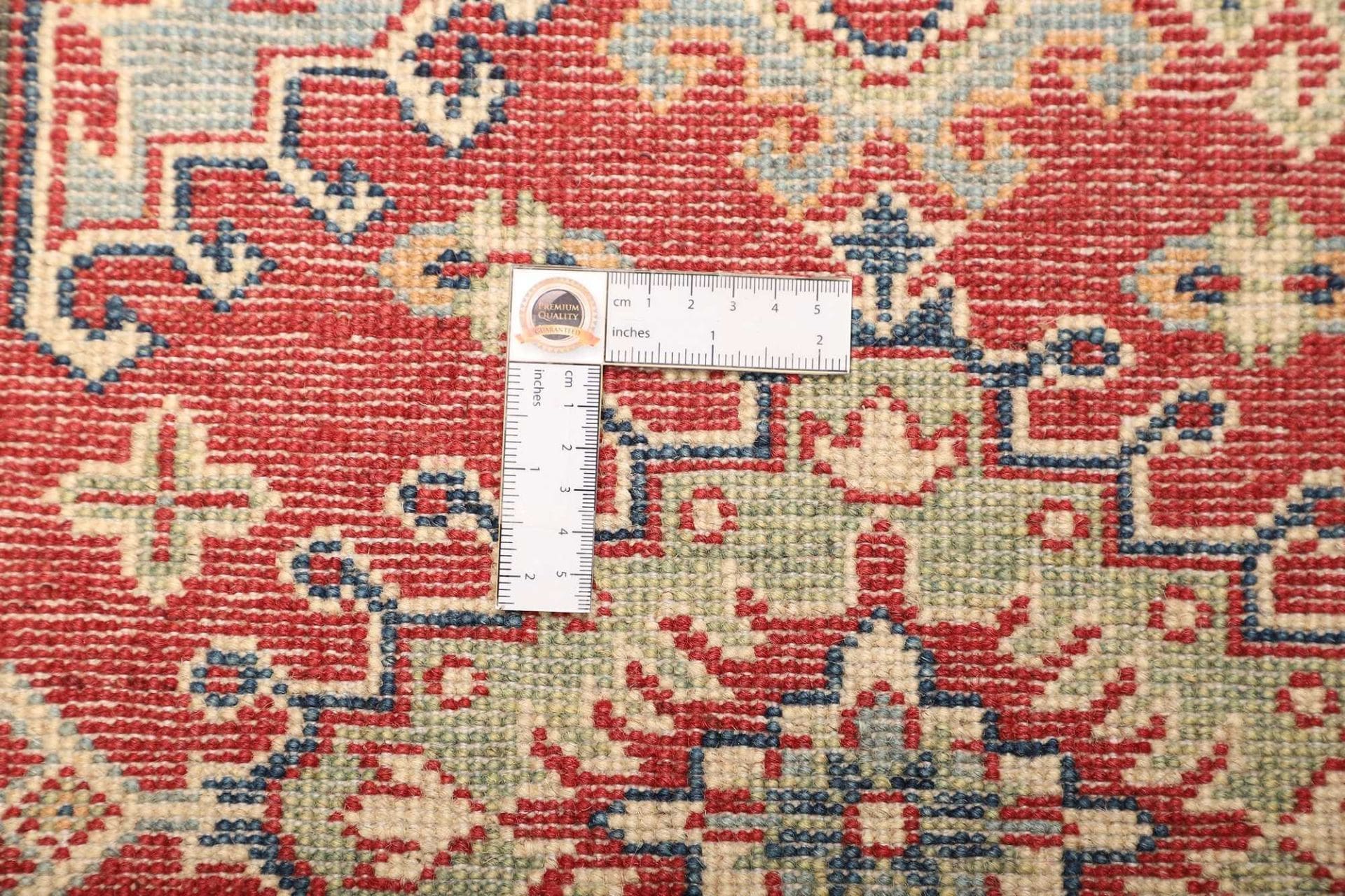 Kazak Orientteppich aus Pakistan, 87 × 120 cm