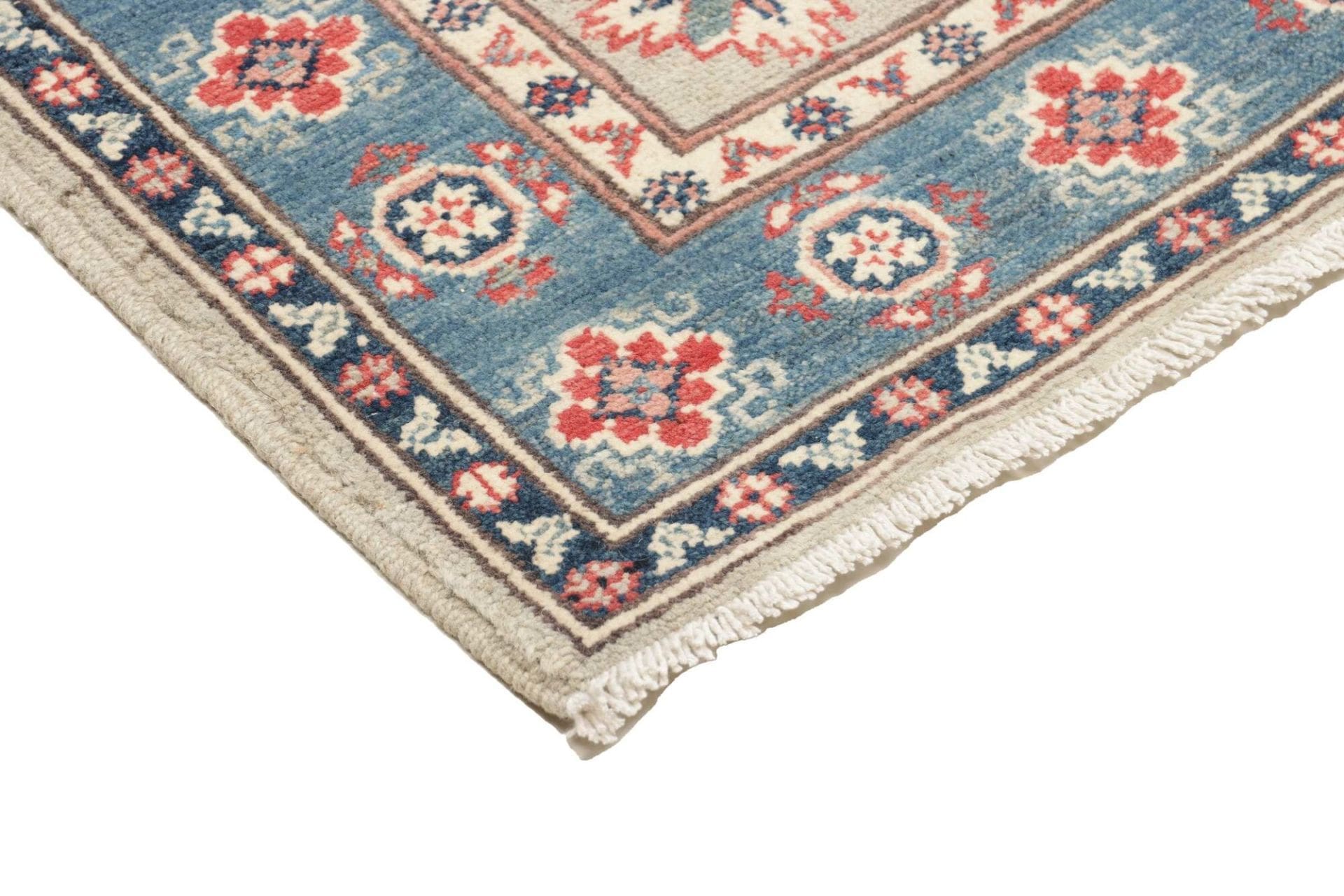 Handgeknüpfter Kazak Orientteppich, 83 × 117 cm, Wolle