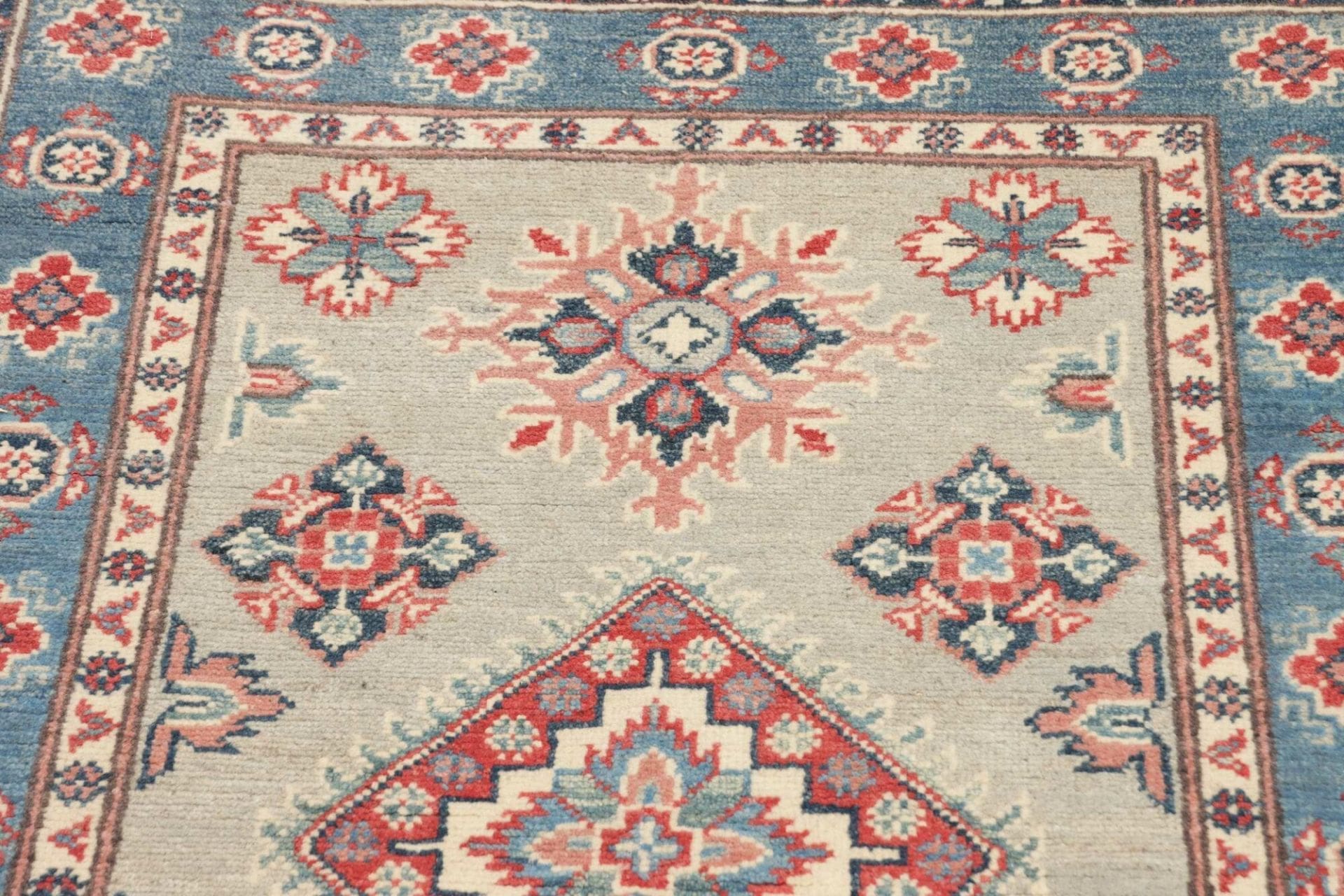 Handgeknüpfter Kazak Orientteppich, 83 × 117 cm, Wolle