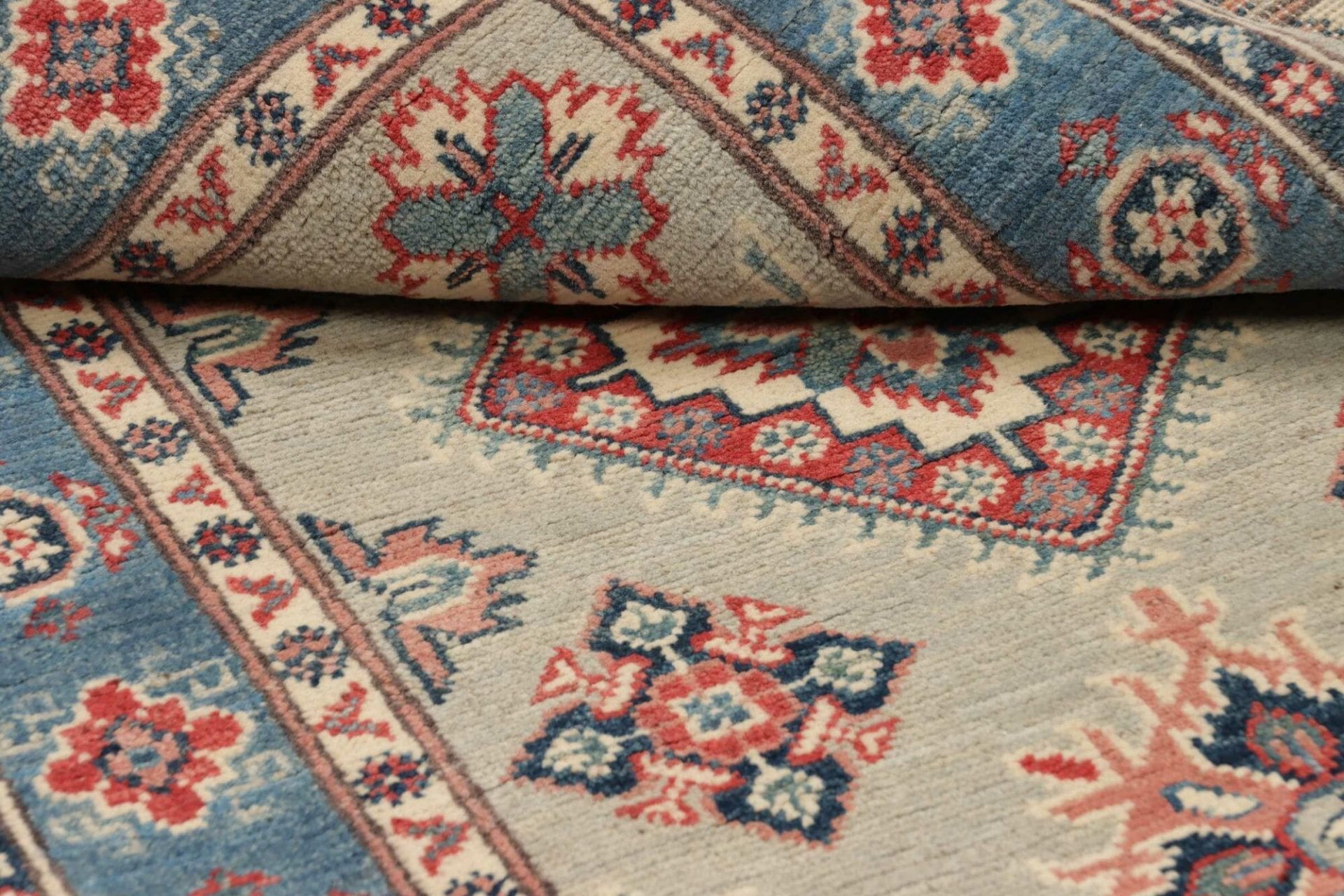 Handgeknüpfter Kazak Orientteppich, 83 × 117 cm, Wolle