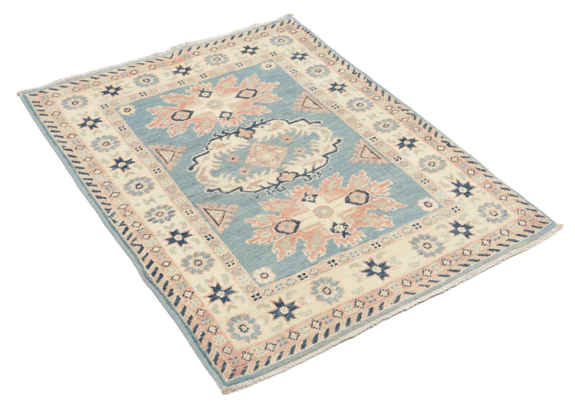 Handgeknüpfter Kazak Orientteppich 87 × 110 cm