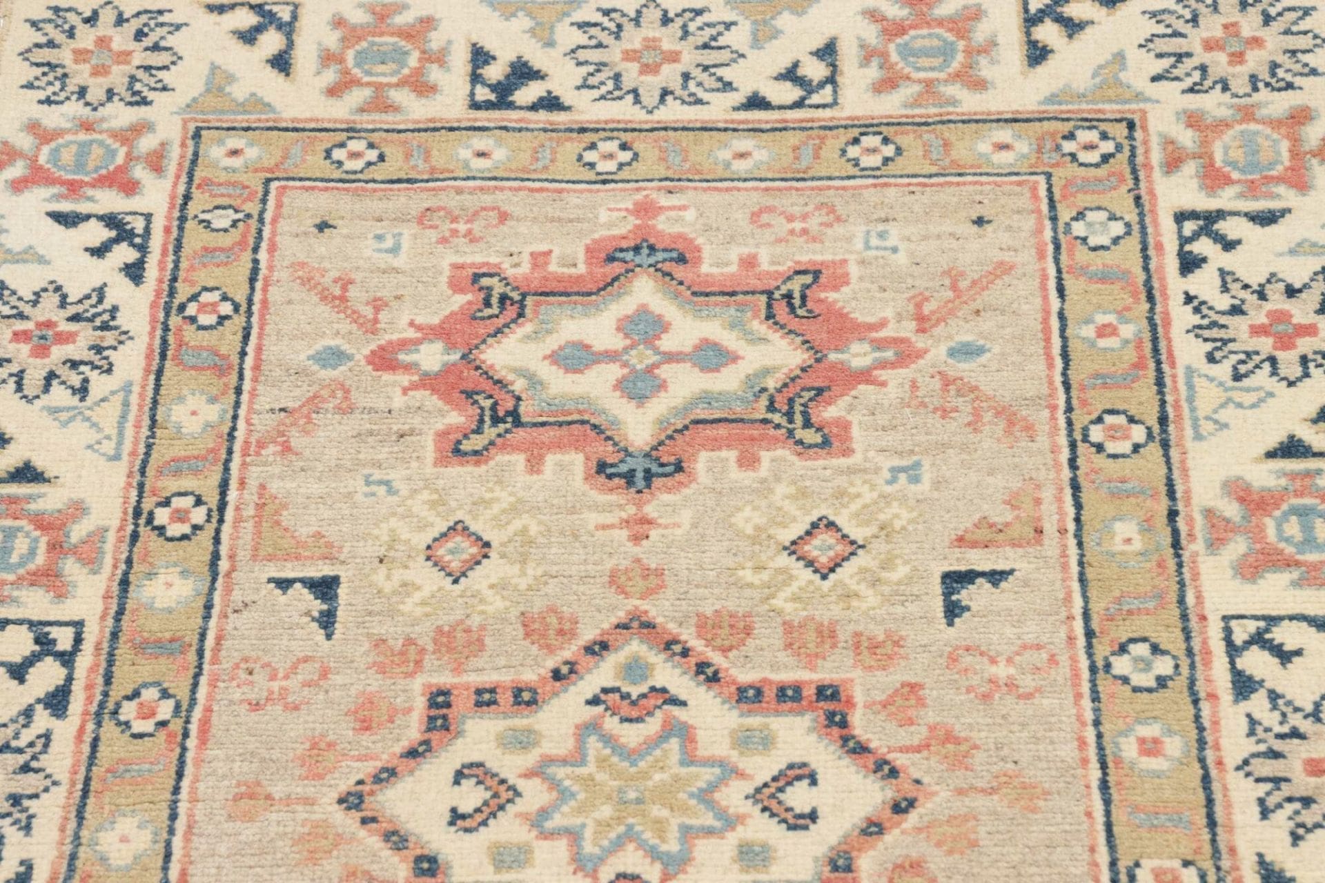 Handgeknüpfter Kazak Orientteppich, 86 × 126 cm, Wolle