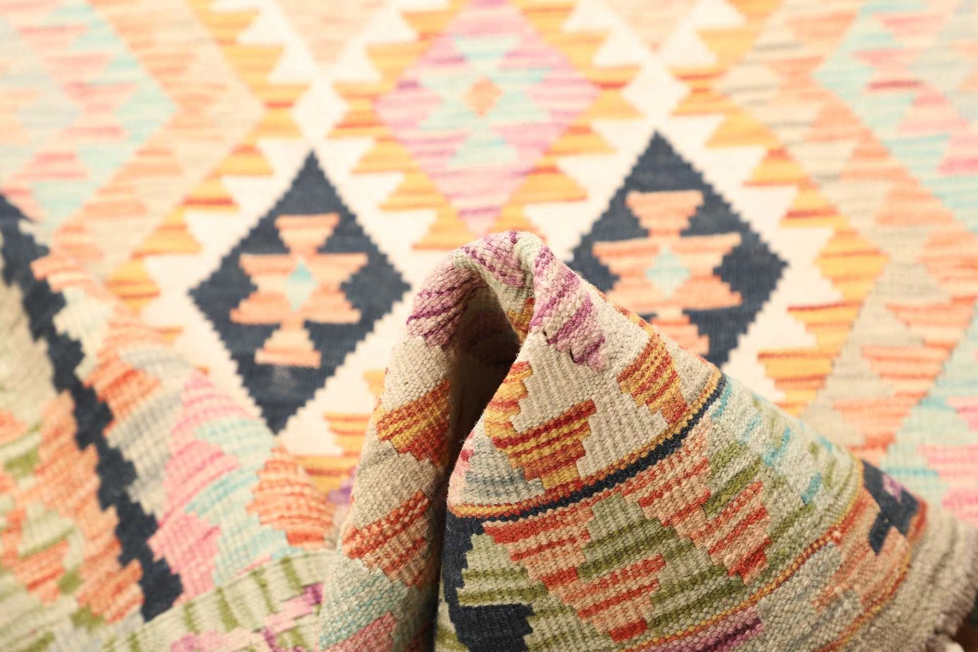 Kelim aus Pakistan, 104 × 196 cm