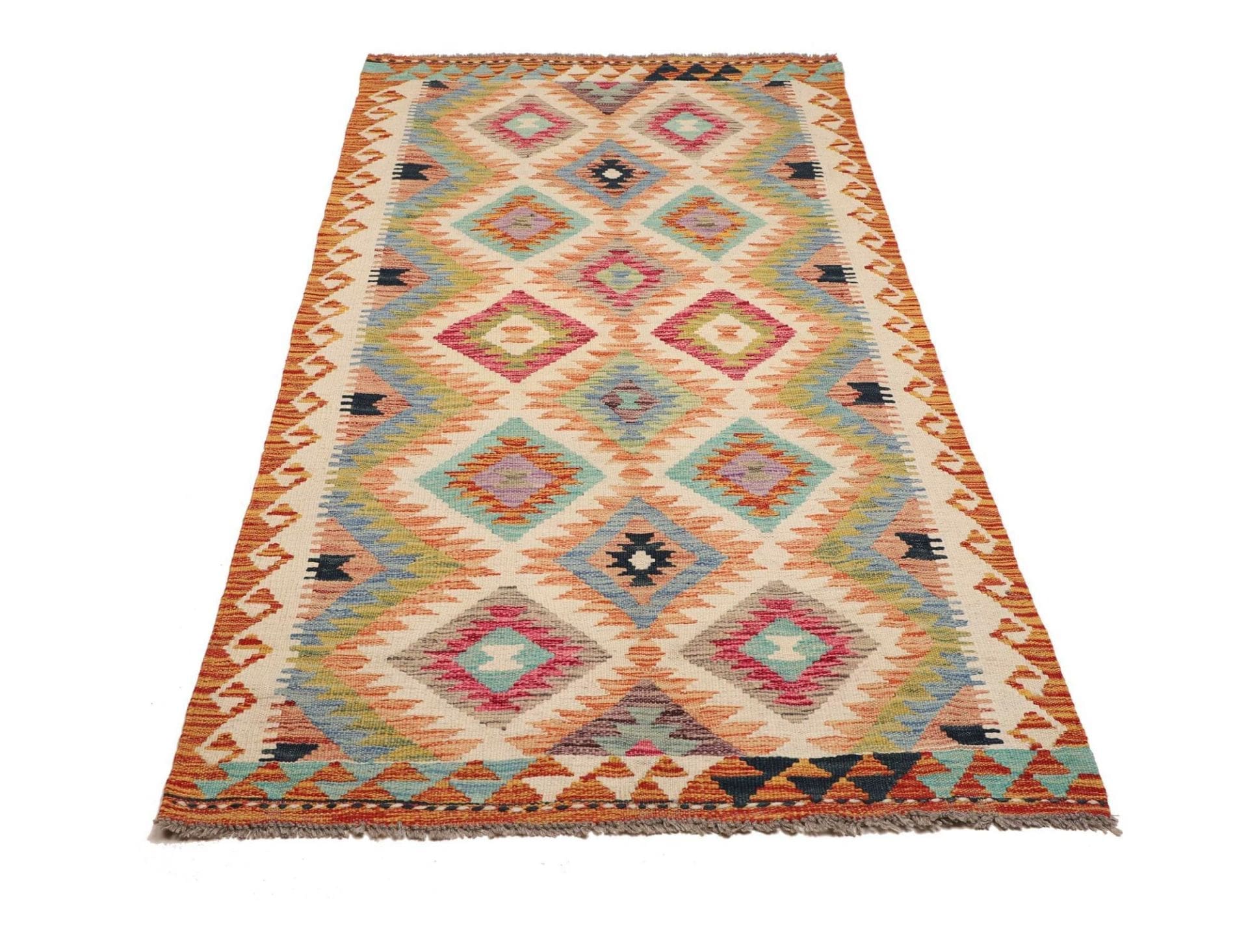 Handgewebter Kelim 104 × 202 cm