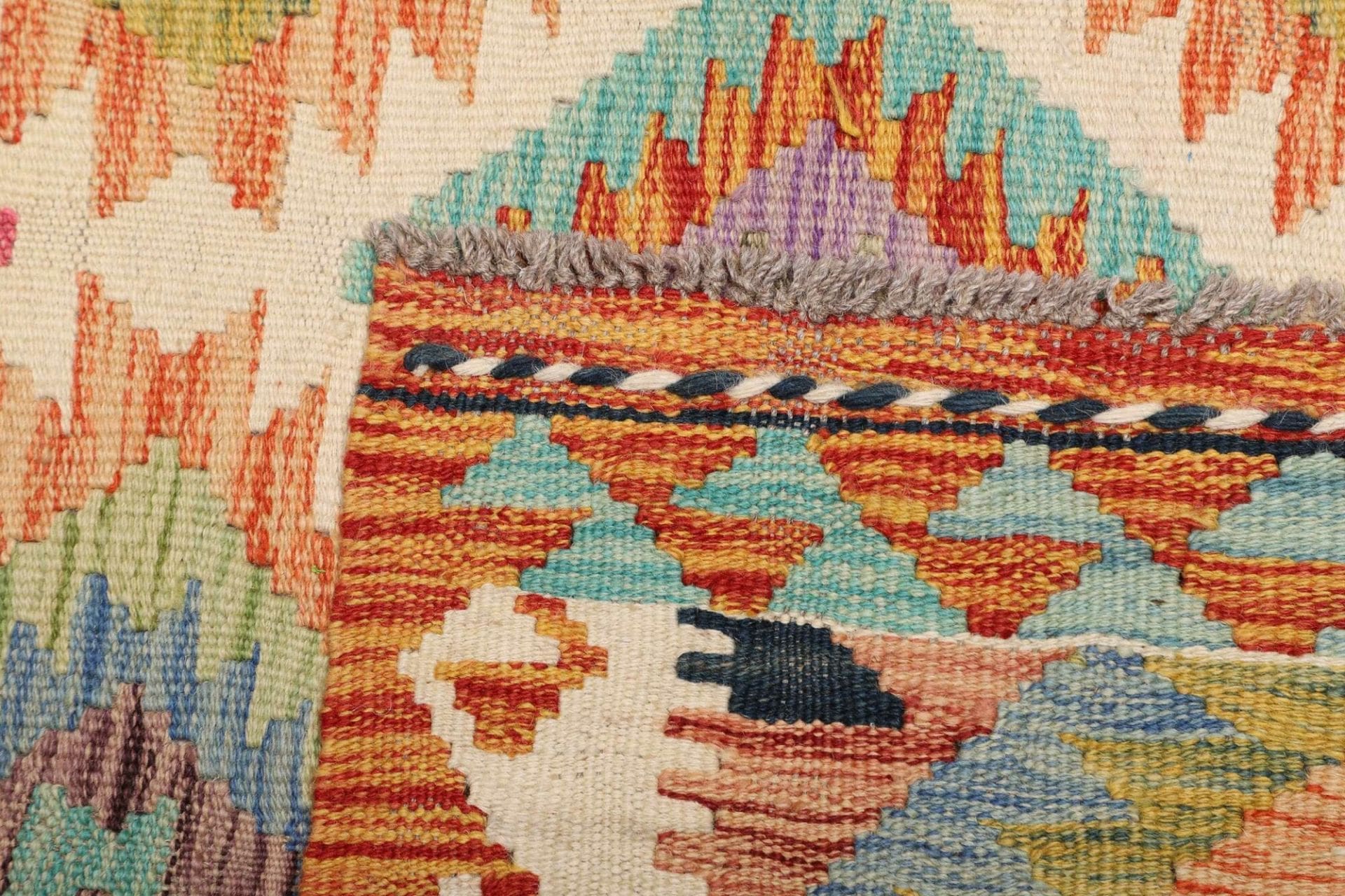 Handgewebter Kelim 104 × 202 cm