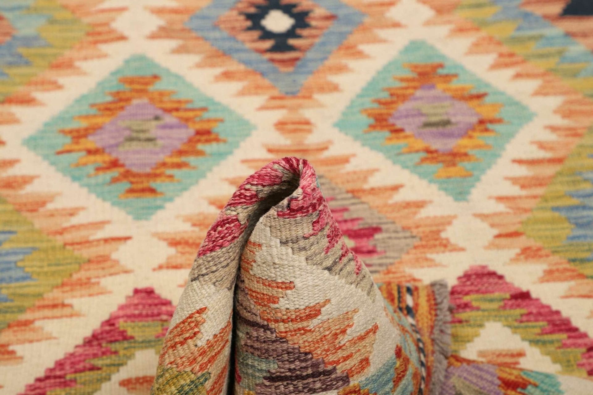 Handgewebter Kelim 104 × 202 cm