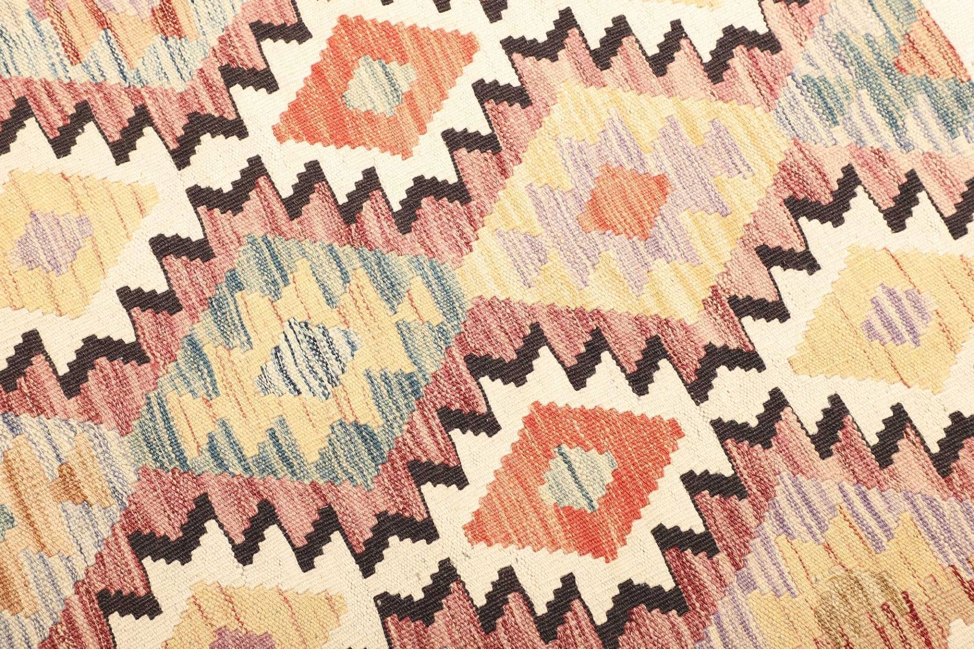 Handgewebter Kelim, 106 × 196 cm, Wolle