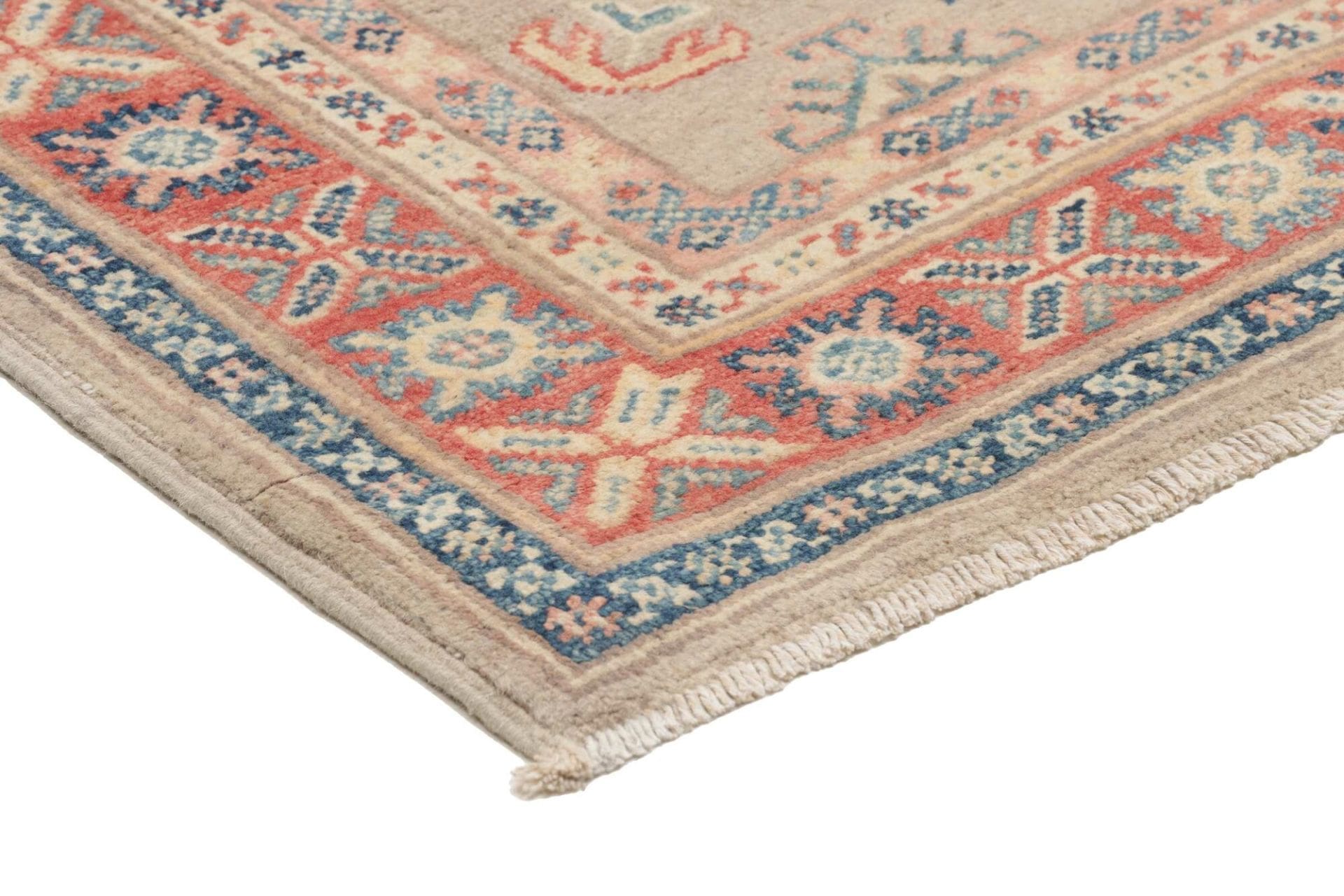 Kazak Orientteppich aus Pakistan, 85 × 116 cm