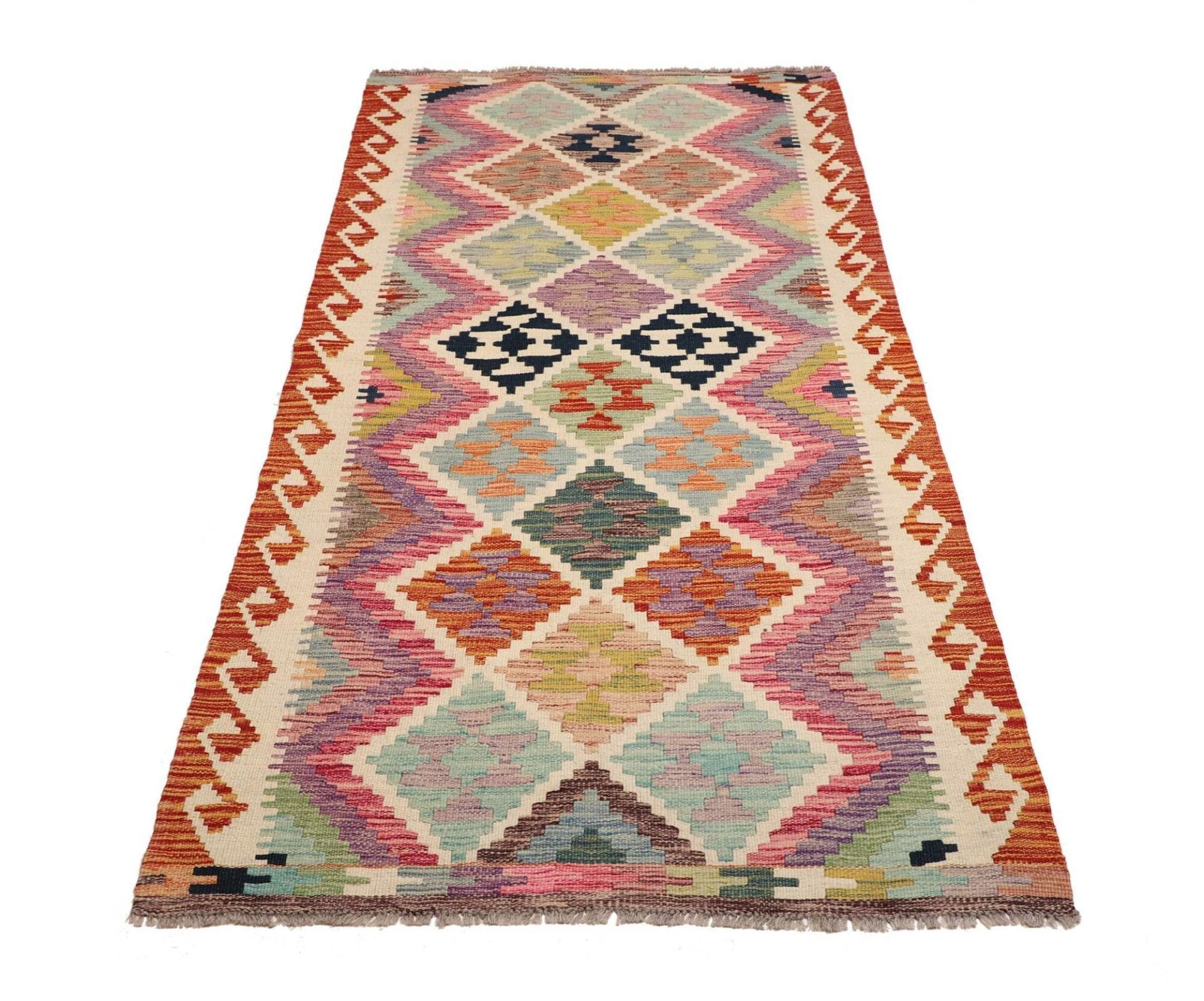 Handgewebter Kelim 104 × 203 cm