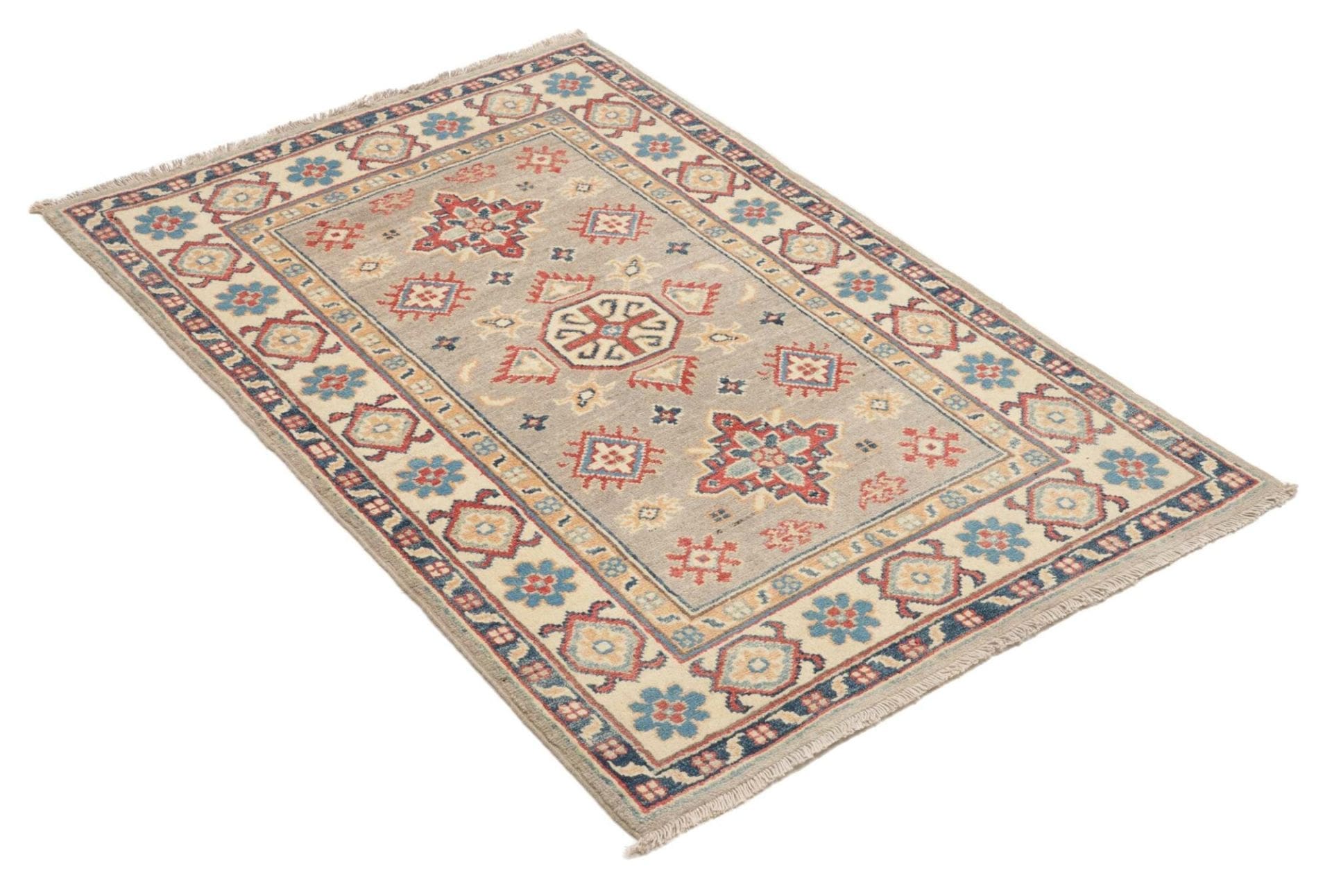 Handgeknüpfter Kazak Orientteppich, 86 × 125 cm, Wolle