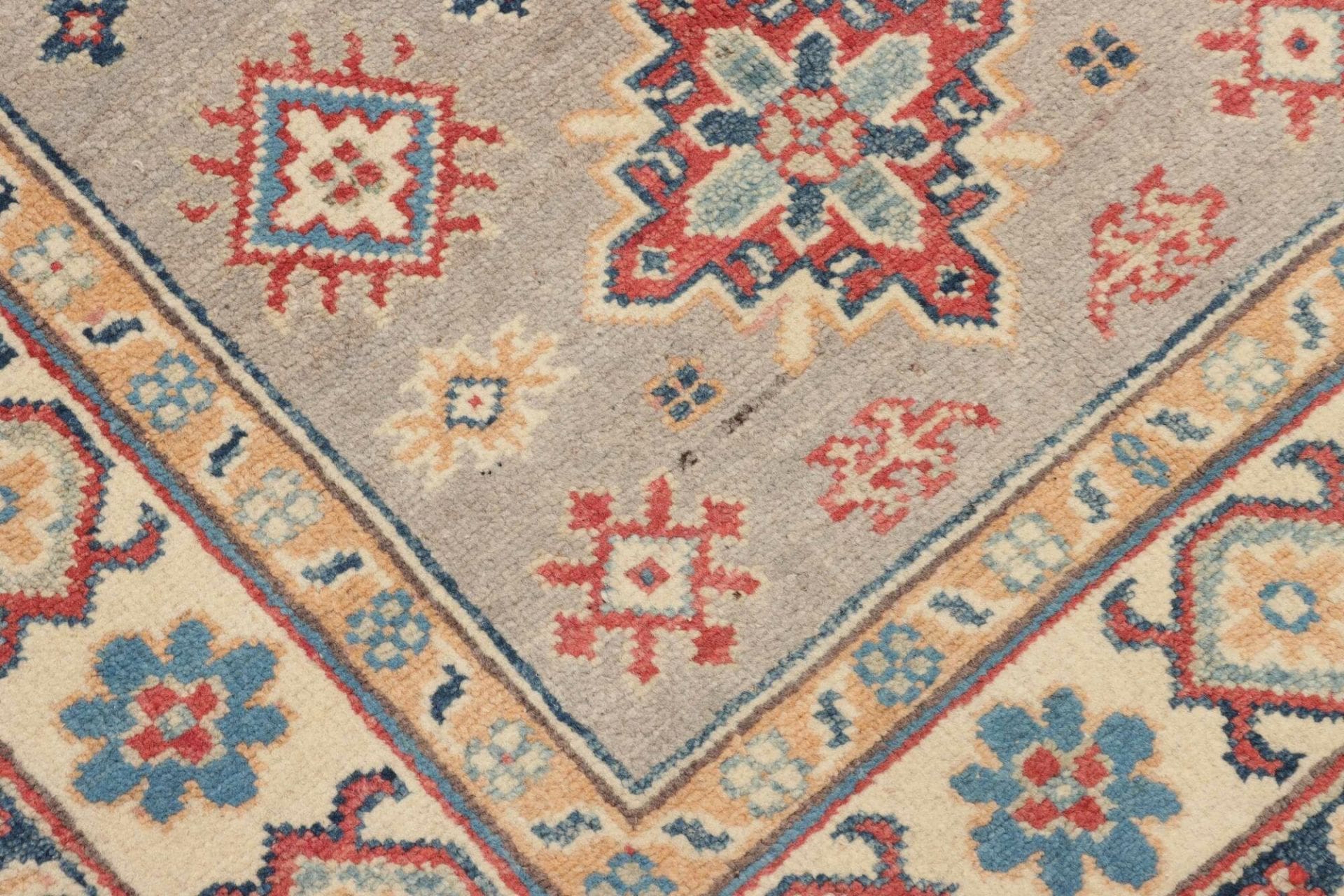 Handgeknüpfter Kazak Orientteppich, 86 × 125 cm, Wolle