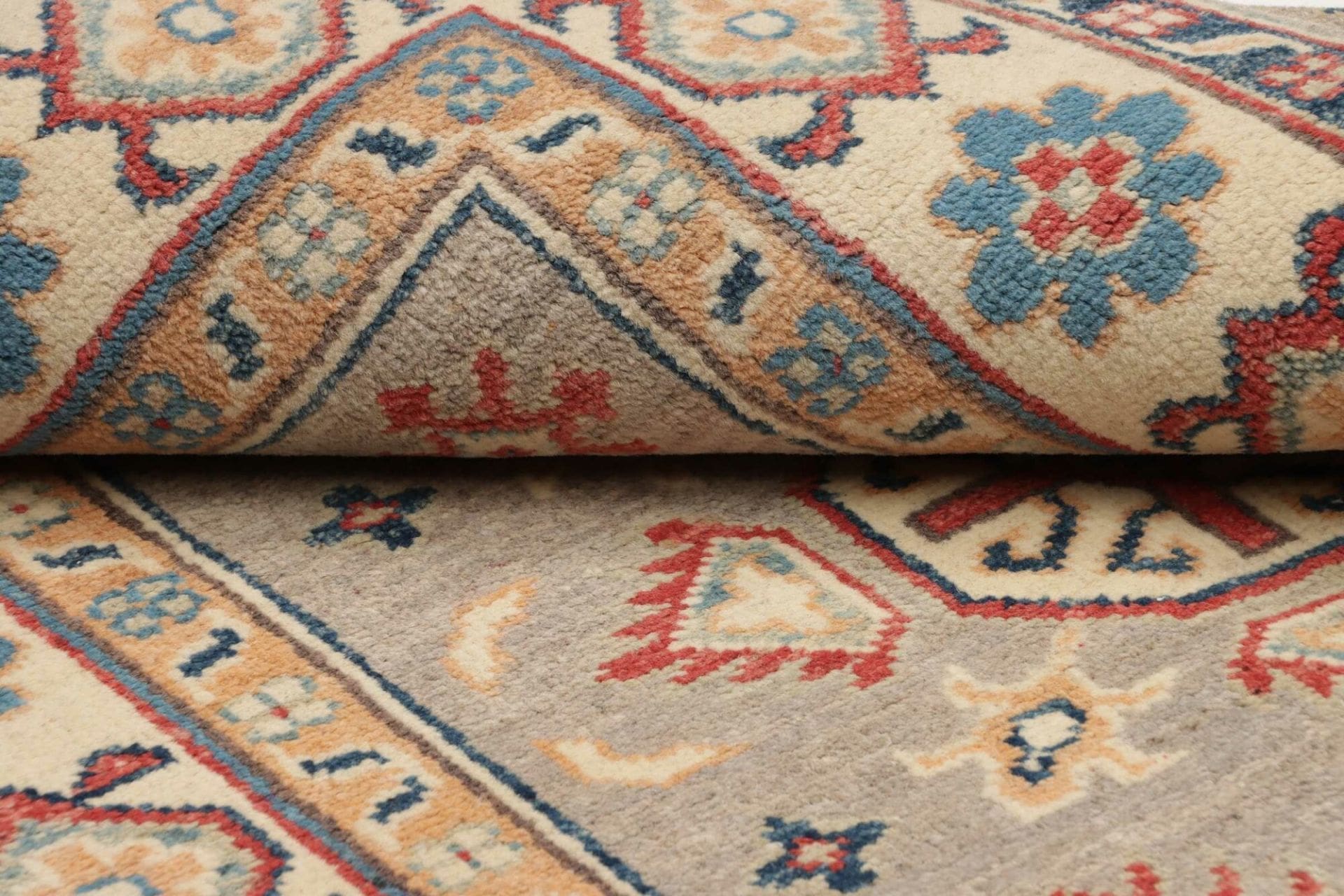 Handgeknüpfter Kazak Orientteppich, 86 × 125 cm, Wolle