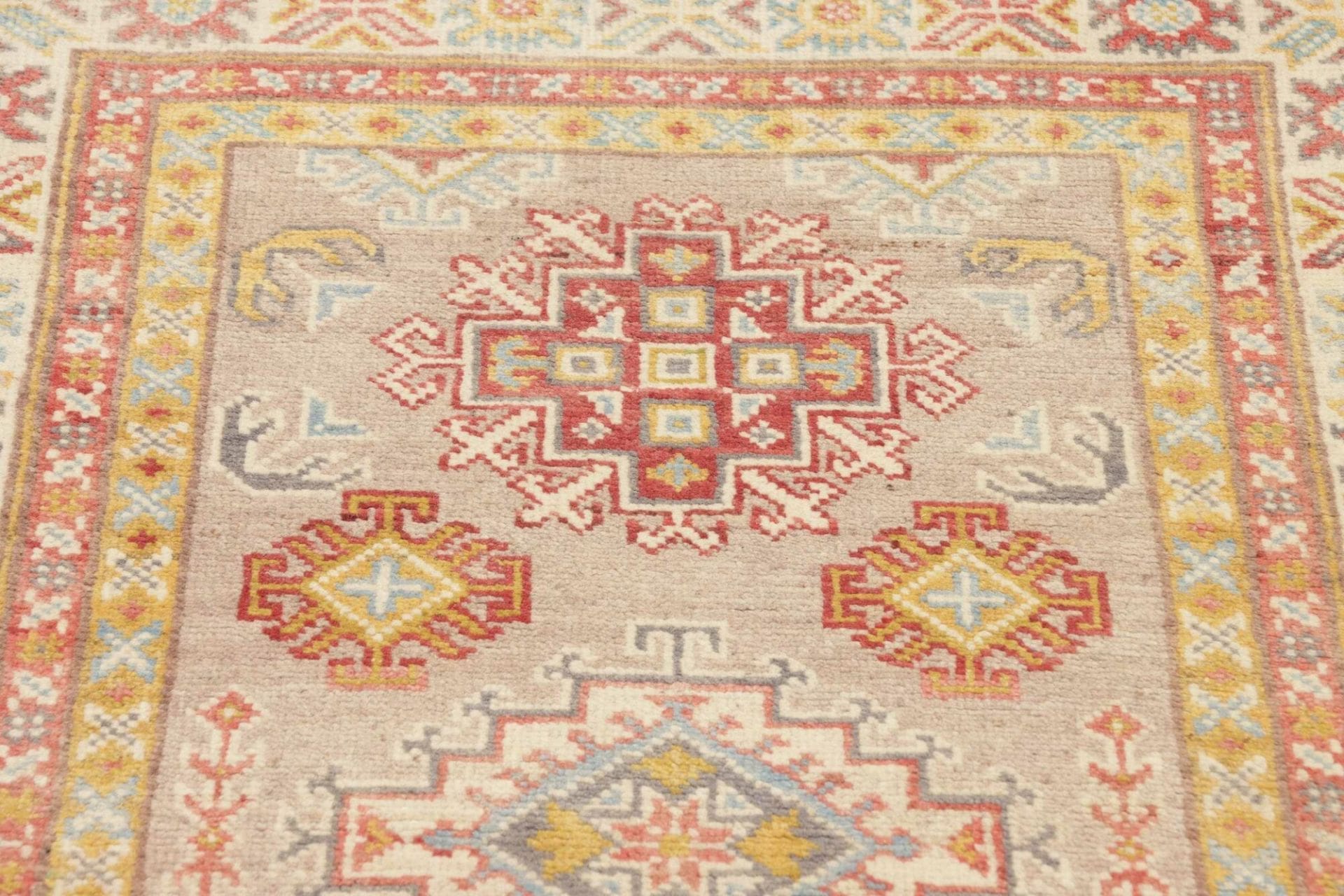 Handgeknüpfter Kazak Orientteppich, 86 × 125 cm, Wolle