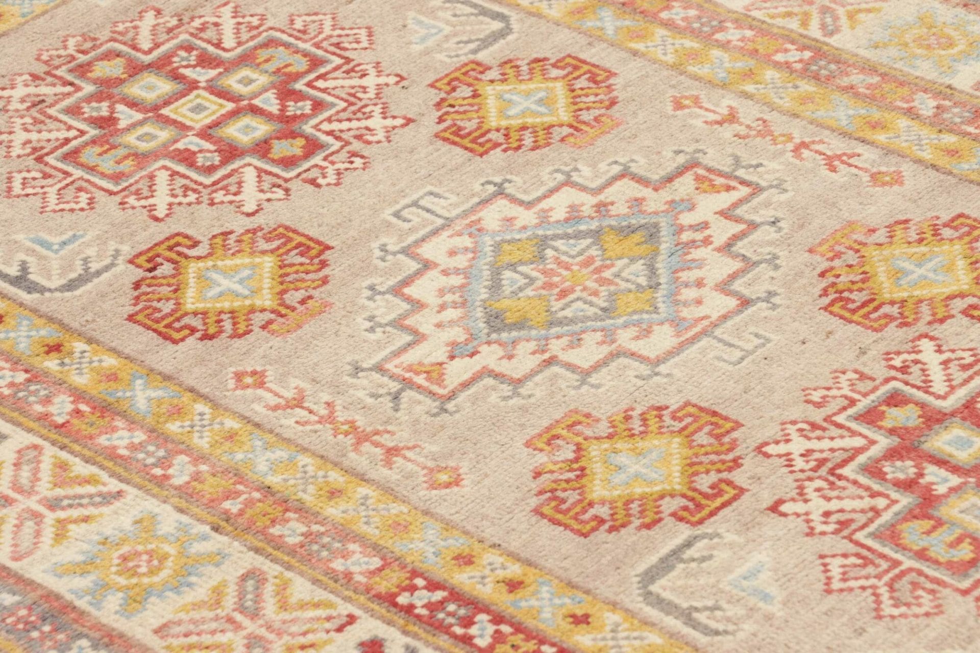 Handgeknüpfter Kazak Orientteppich, 86 × 125 cm, Wolle