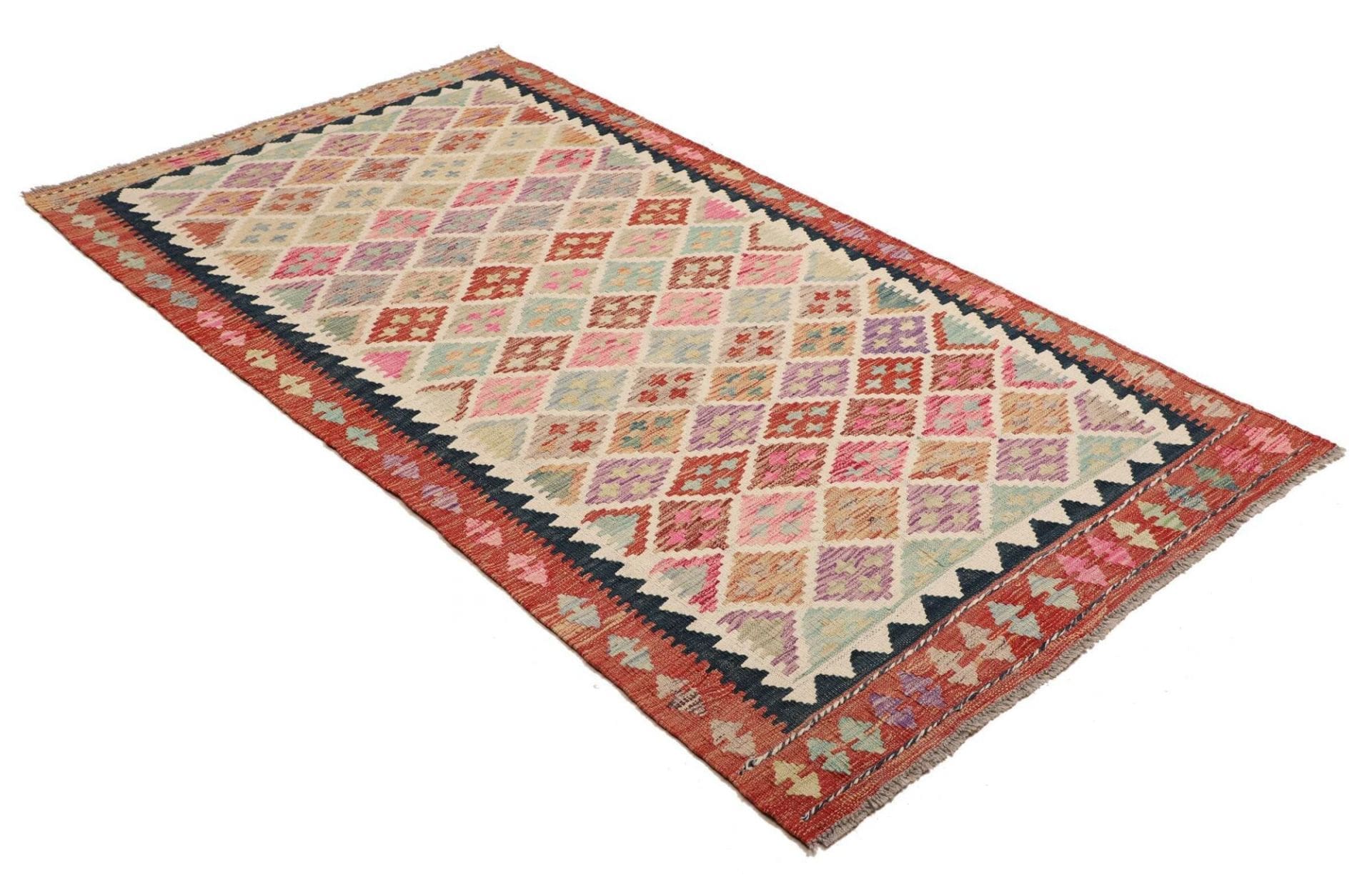 Handgewebter Kelim 108 × 203 cm