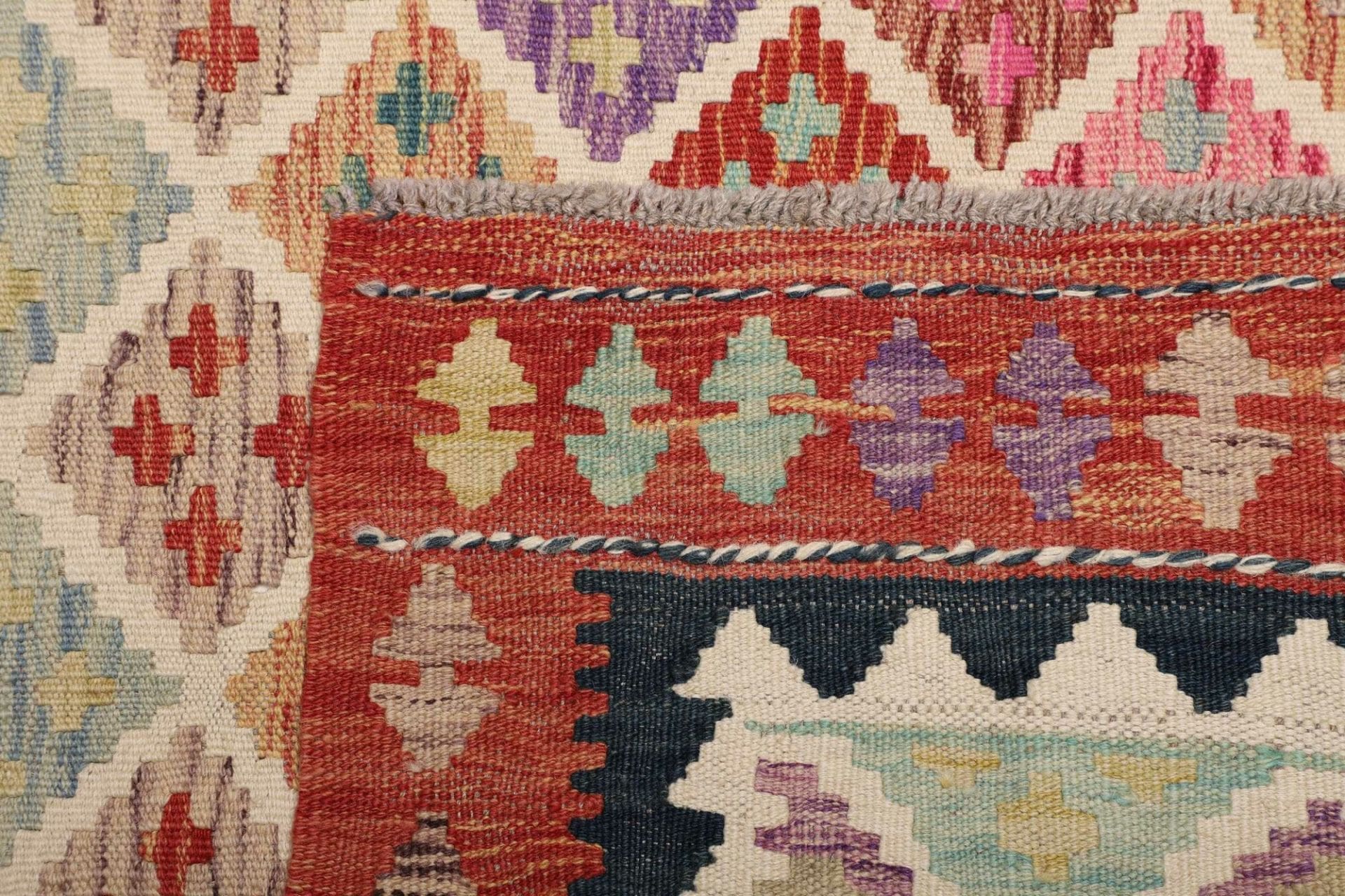 Handgewebter Kelim 108 × 203 cm