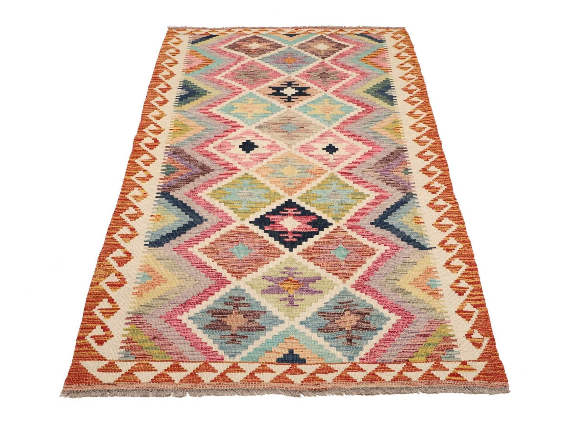 Handgewebter Kelim 104 × 202 cm