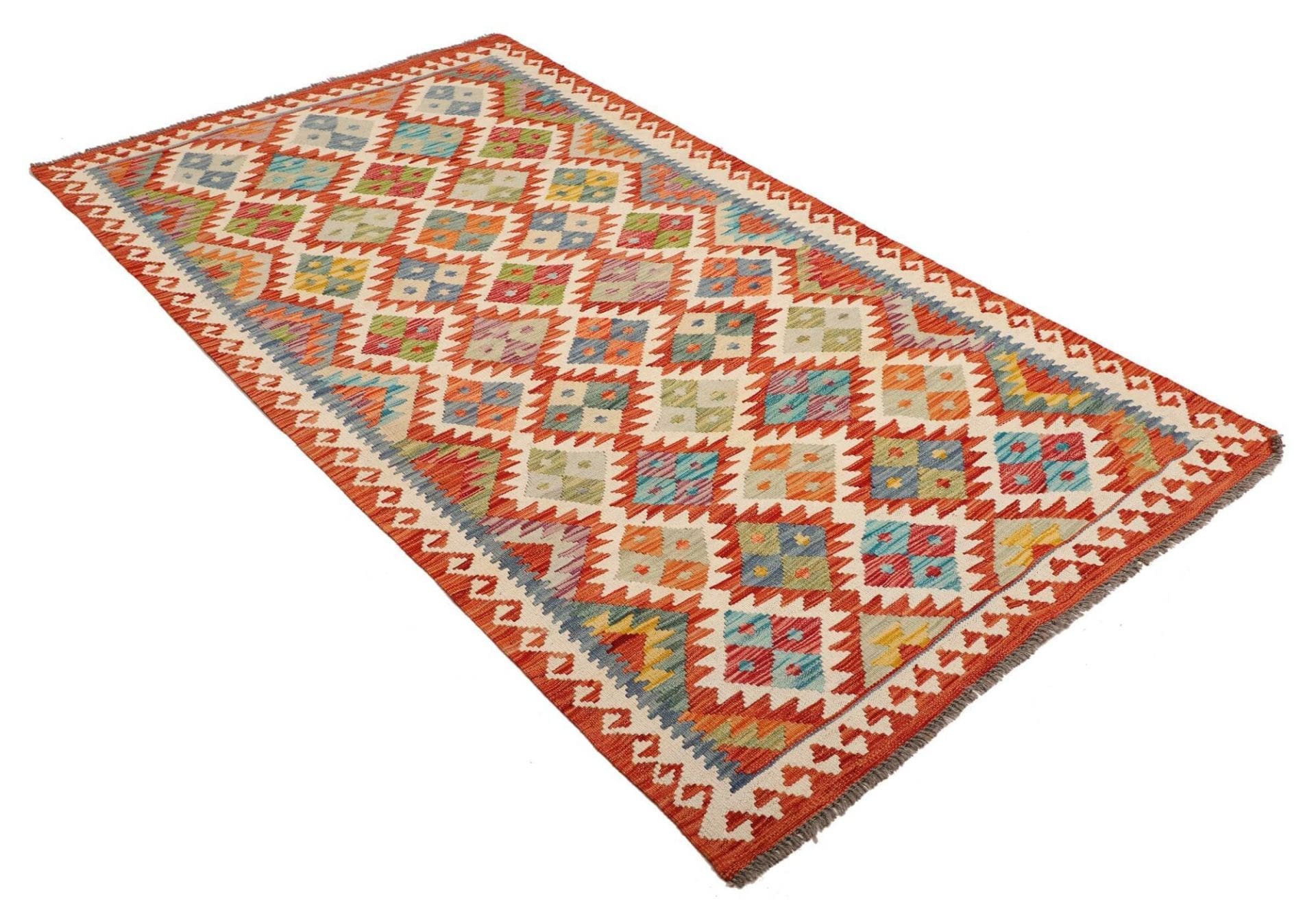 Handgewebter Kelim 113 × 202 cm