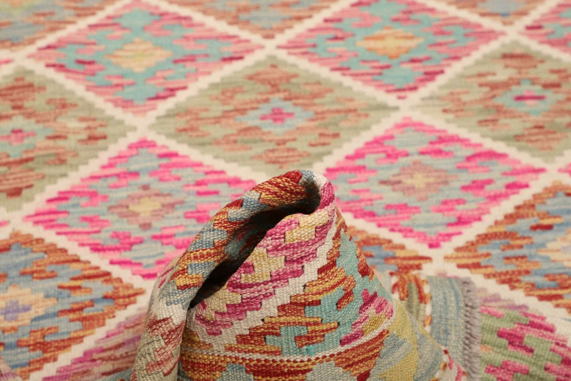 Kelim aus Pakistan, 103 × 194 cm