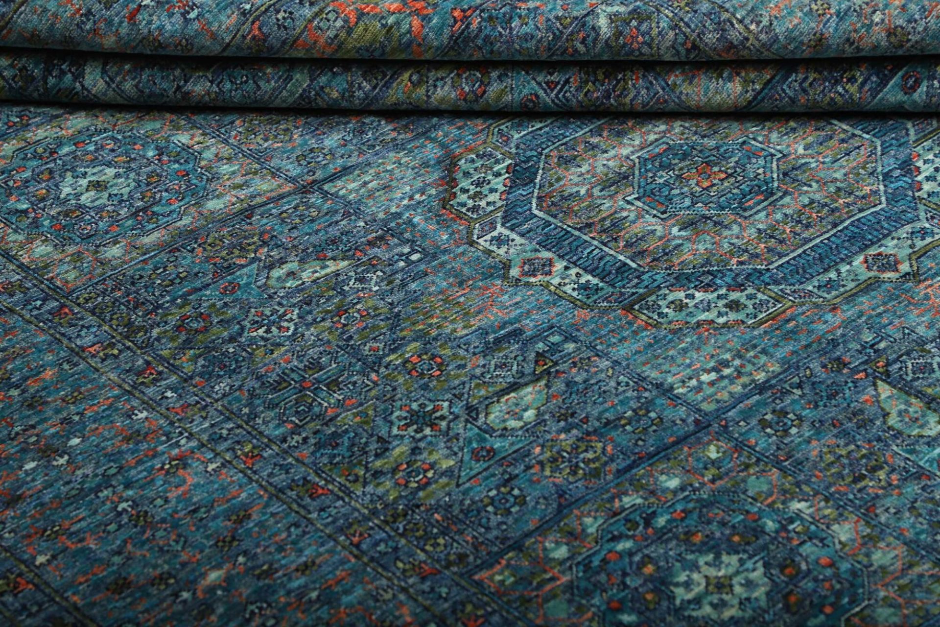 Handgeknüpfter Mamluk Orientteppich, 153 × 200 cm, Wolle