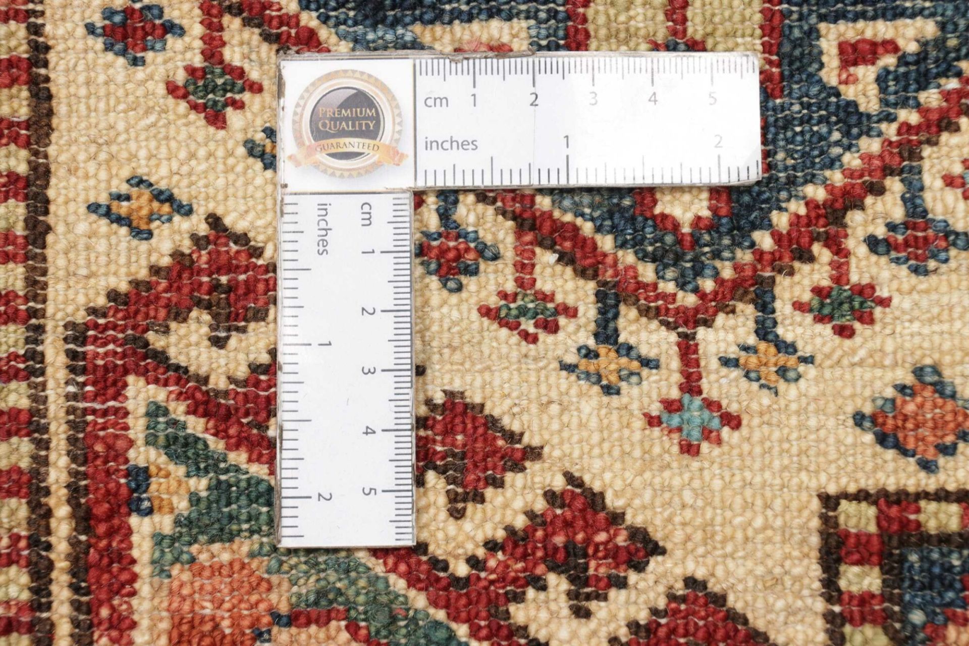 Kazak Orientteppich 191 × 264 cm aus Wolle, handgeknüpft