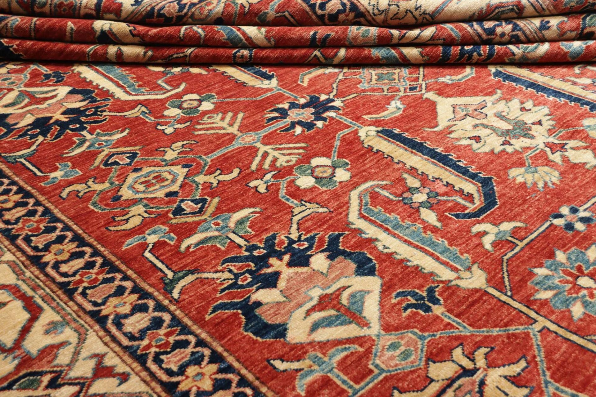 Kazak Orientteppich aus Pakistan, 251 × 322 cm