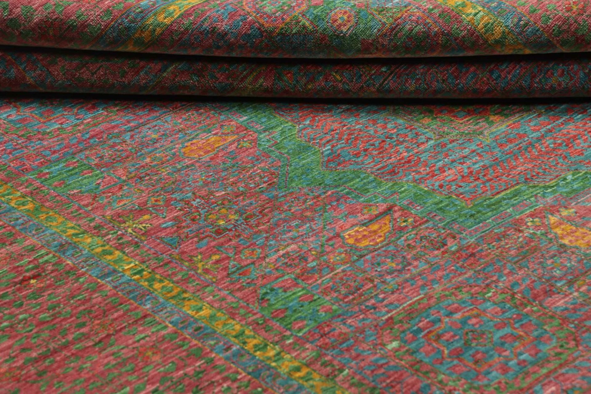 Handgeknüpfter Mamluk Orientteppich 181 × 231 cm