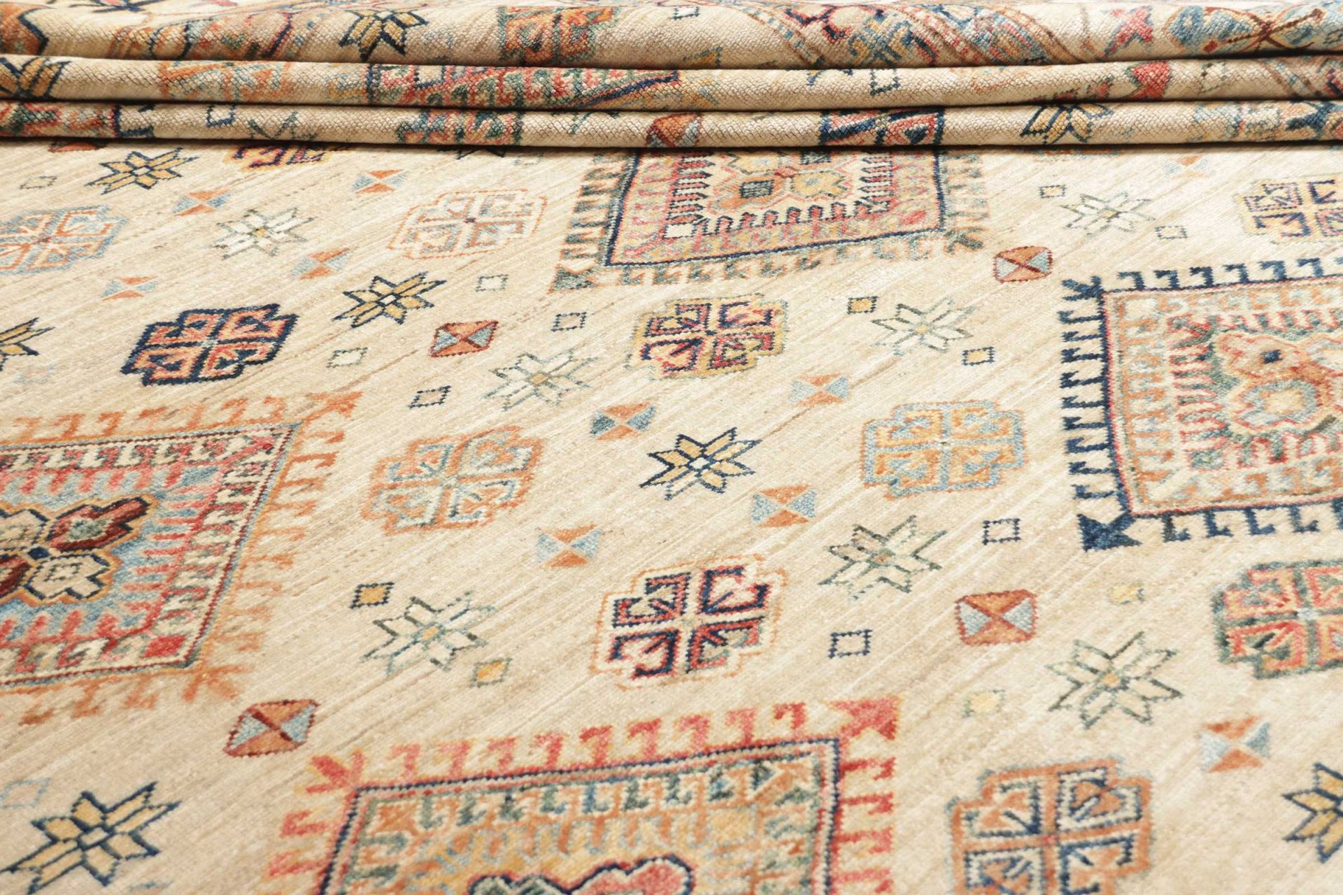 rwsw2_40_359338-10_1920x1920 Handgeknüpfter Kazak Orientteppich, 280 × 370 cm, Wolle