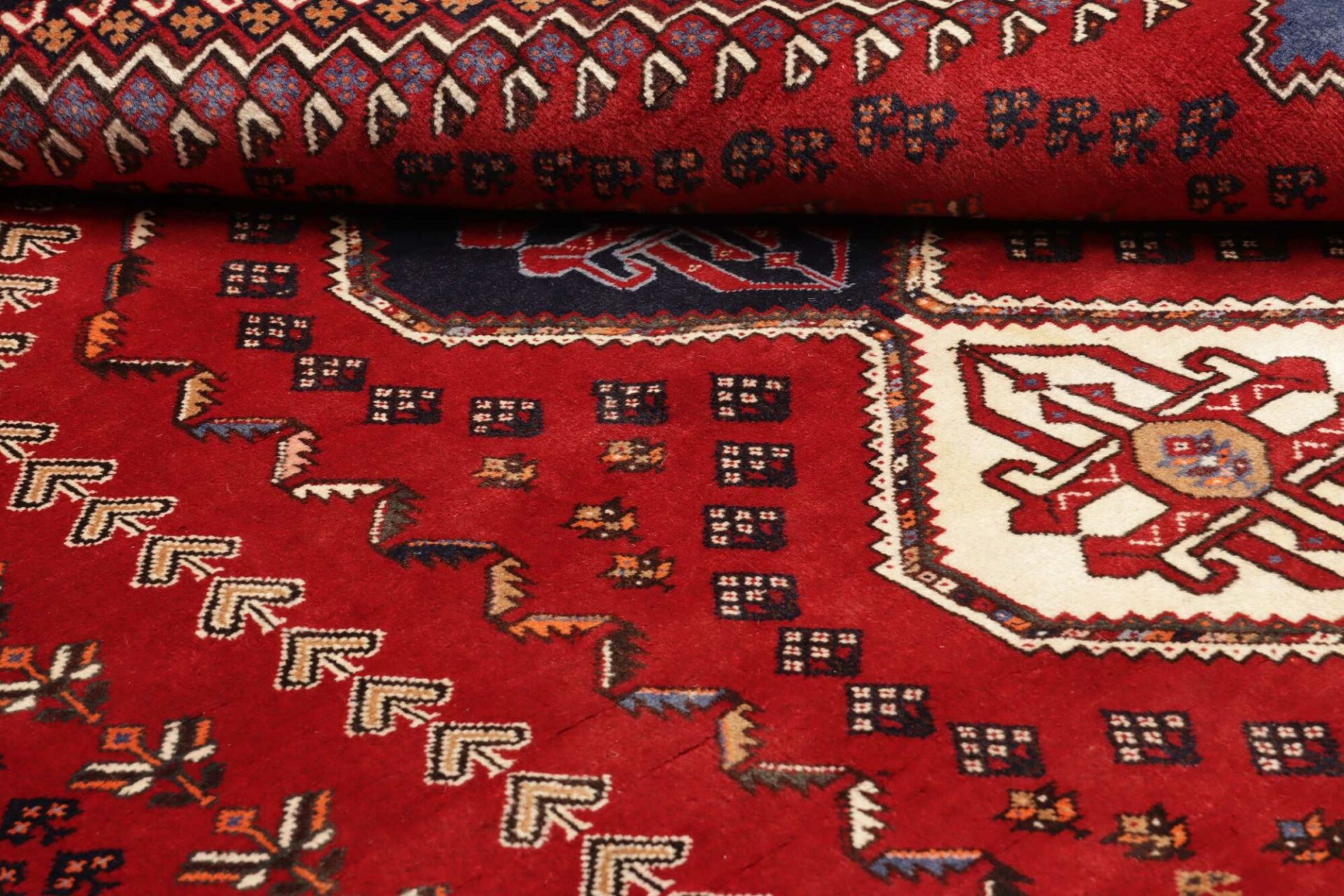 Qashqai Perserteppich aus Iran, 185 × 258 cm