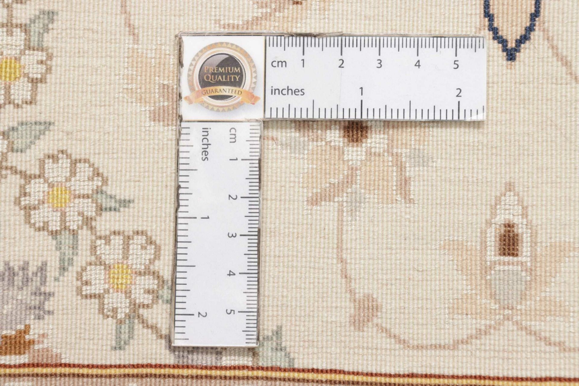 Isfahan Perserteppich 90 × 399 cm aus Wolle & Seide, handgeknüpft