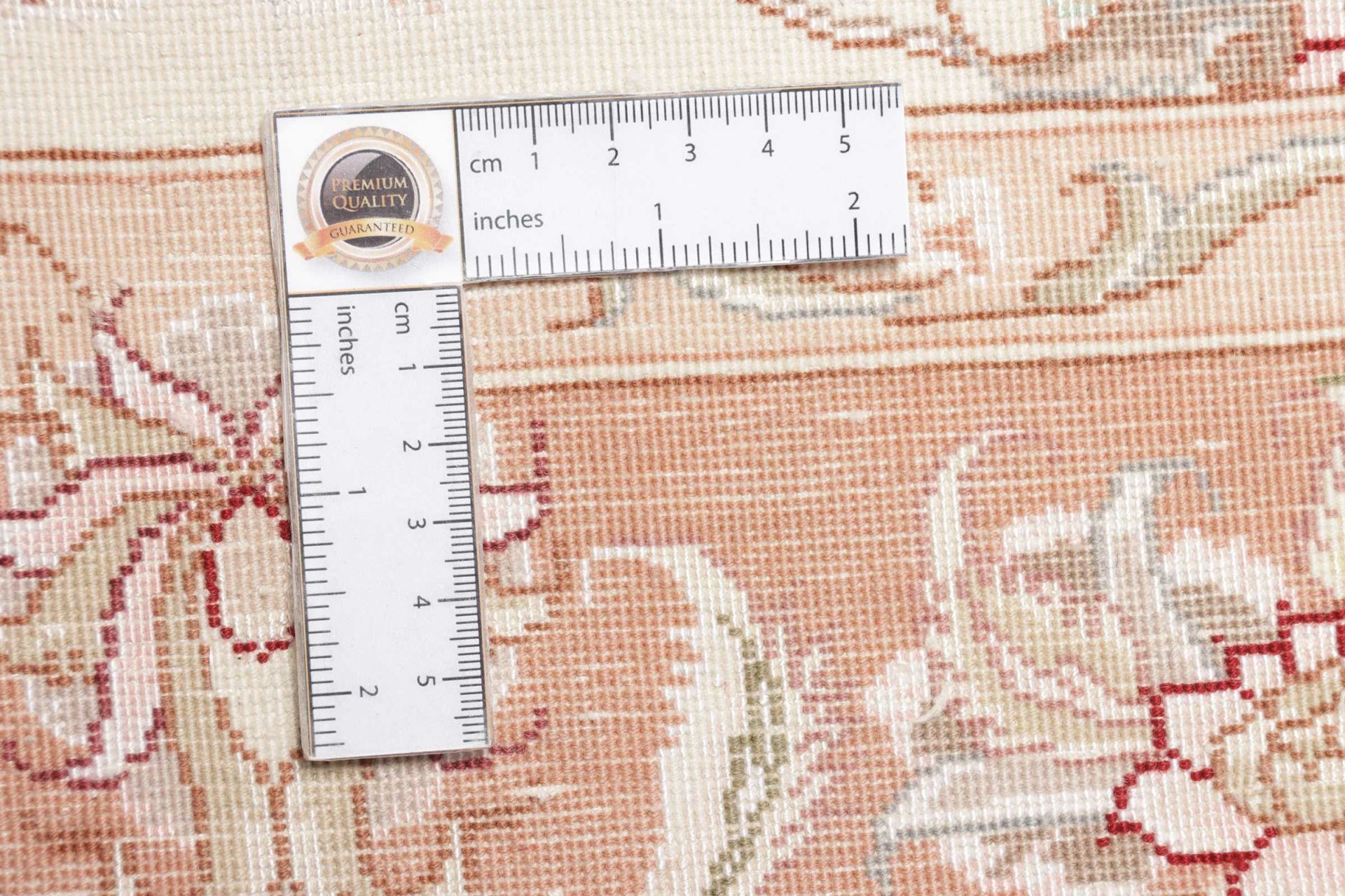 Handgeknüpfter Täbriz Perserteppich 88 × 324 cm