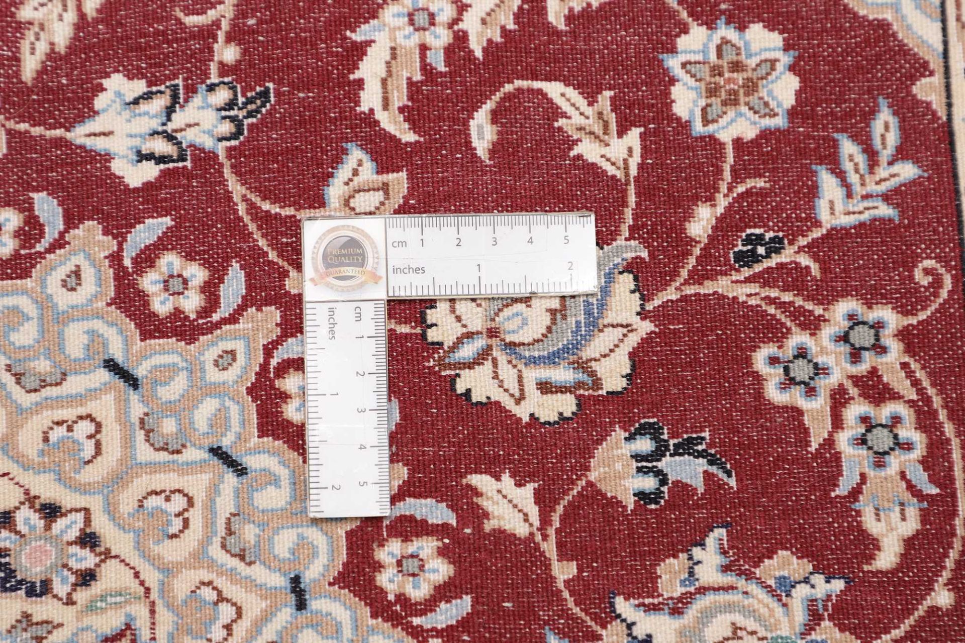 Nain Perserteppich 87 × 315 cm aus Wolle, handgeknüpft