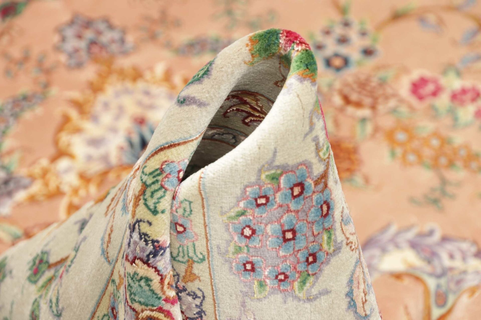 Täbriz Perserteppich aus Iran, 153 × 210 cm