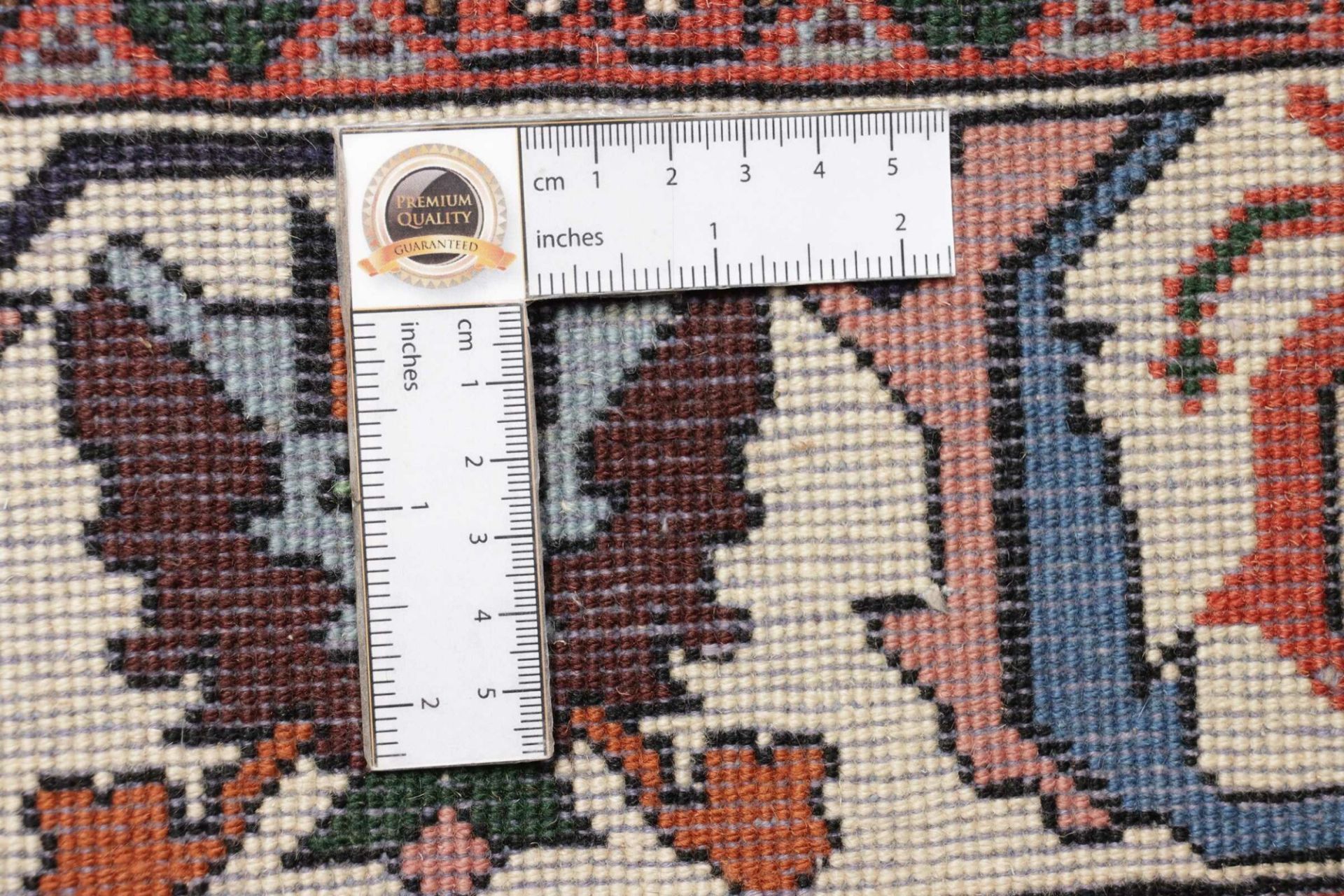Perserteppich 152 × 201 cm aus Wolle, handgeknüpft