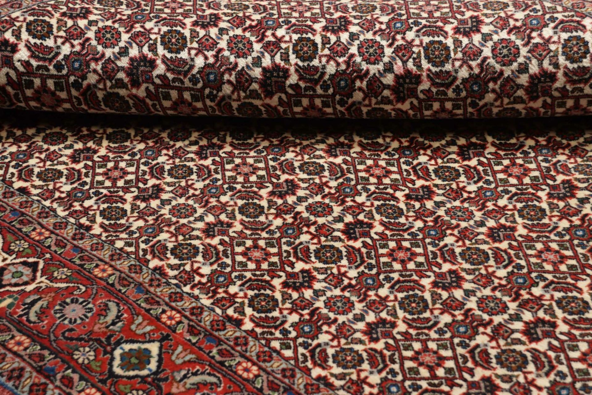 Bijar Perserteppich aus Iran, 141 × 216 cm