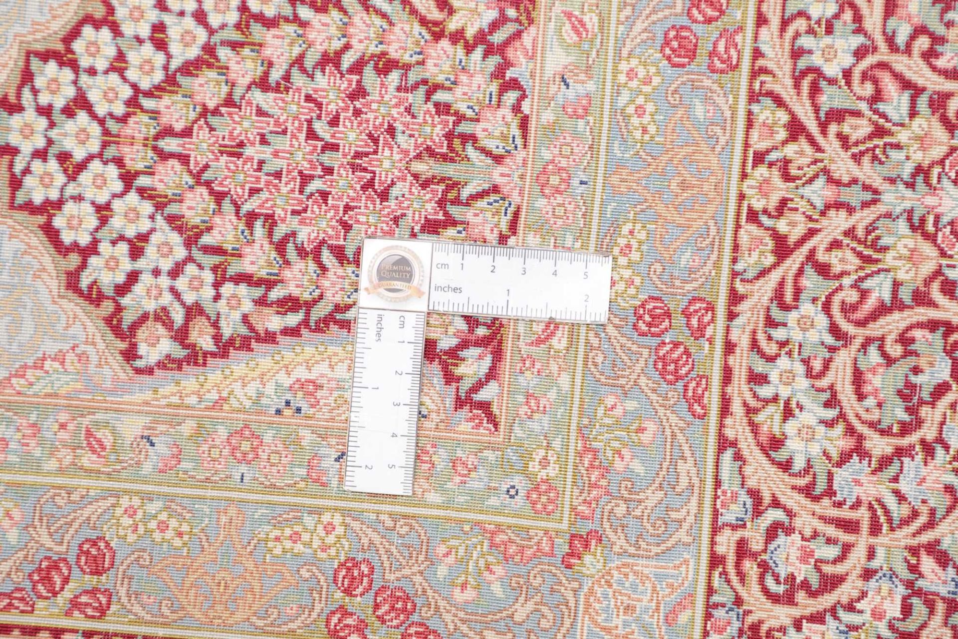 Ghom Perserteppich aus Iran, 142 × 200 cm