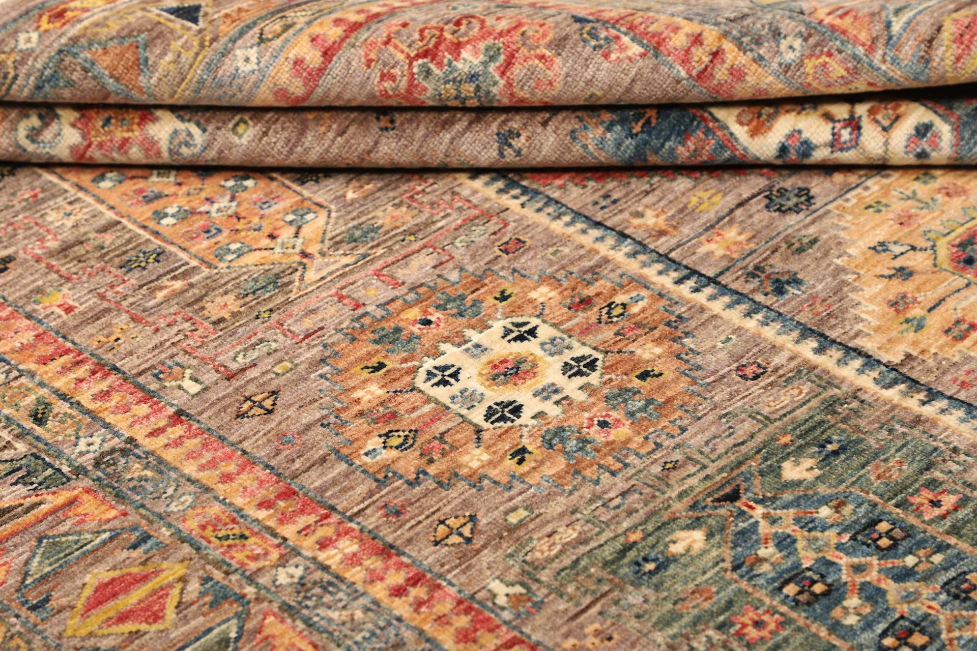 Samarkand Orientteppich 153 × 200 cm aus Wolle, handgeknüpft