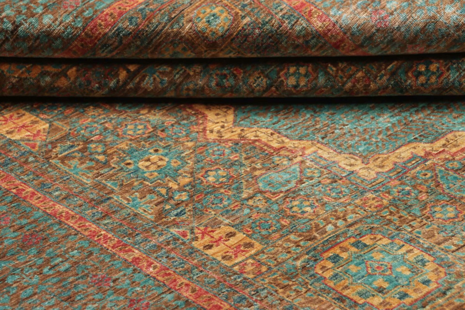 Handgeknüpfter Mamluk Orientteppich 172 × 232 cm