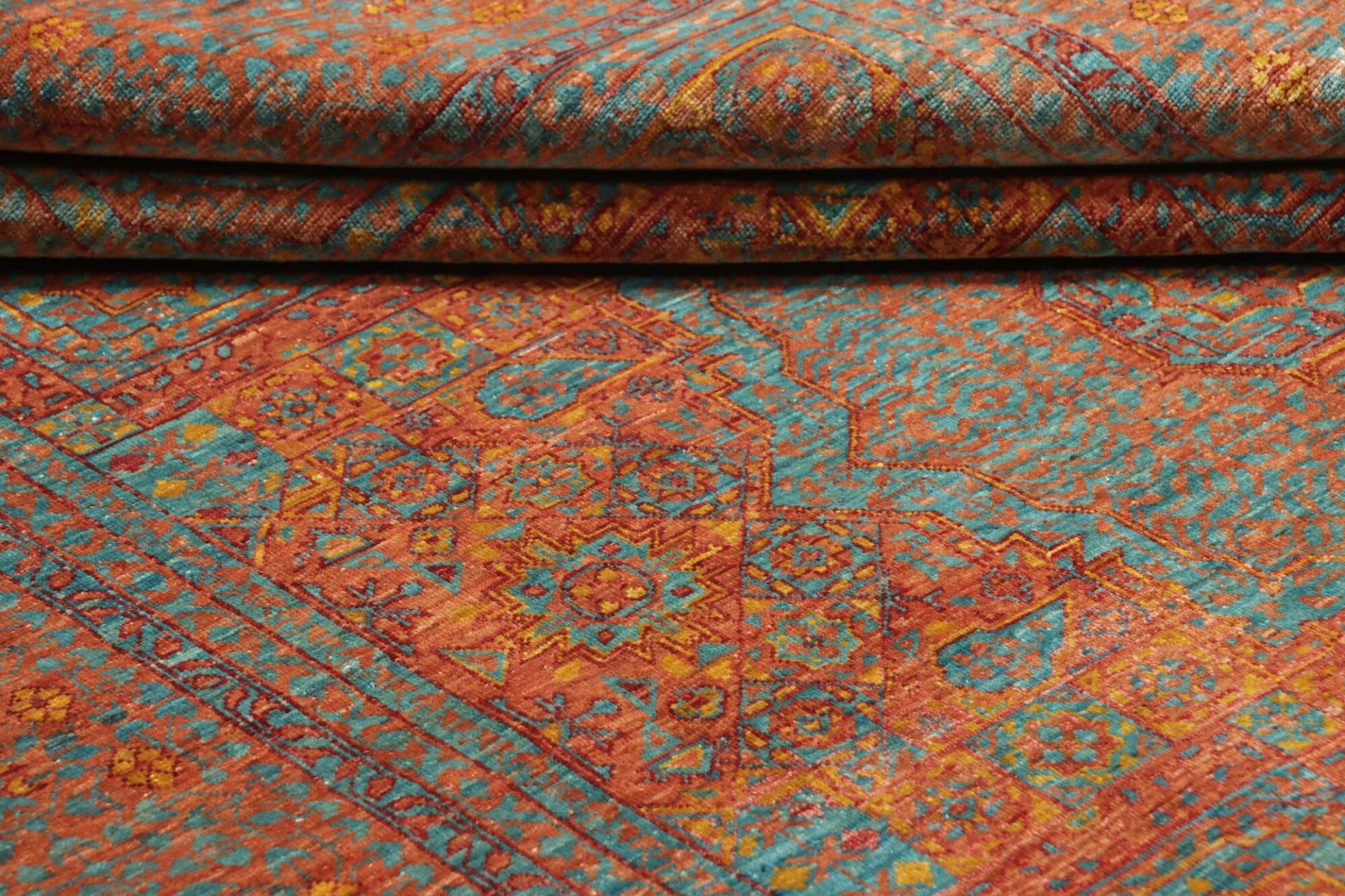 Handgeknüpfter Mamluk Orientteppich, 171 × 231 cm, Wolle