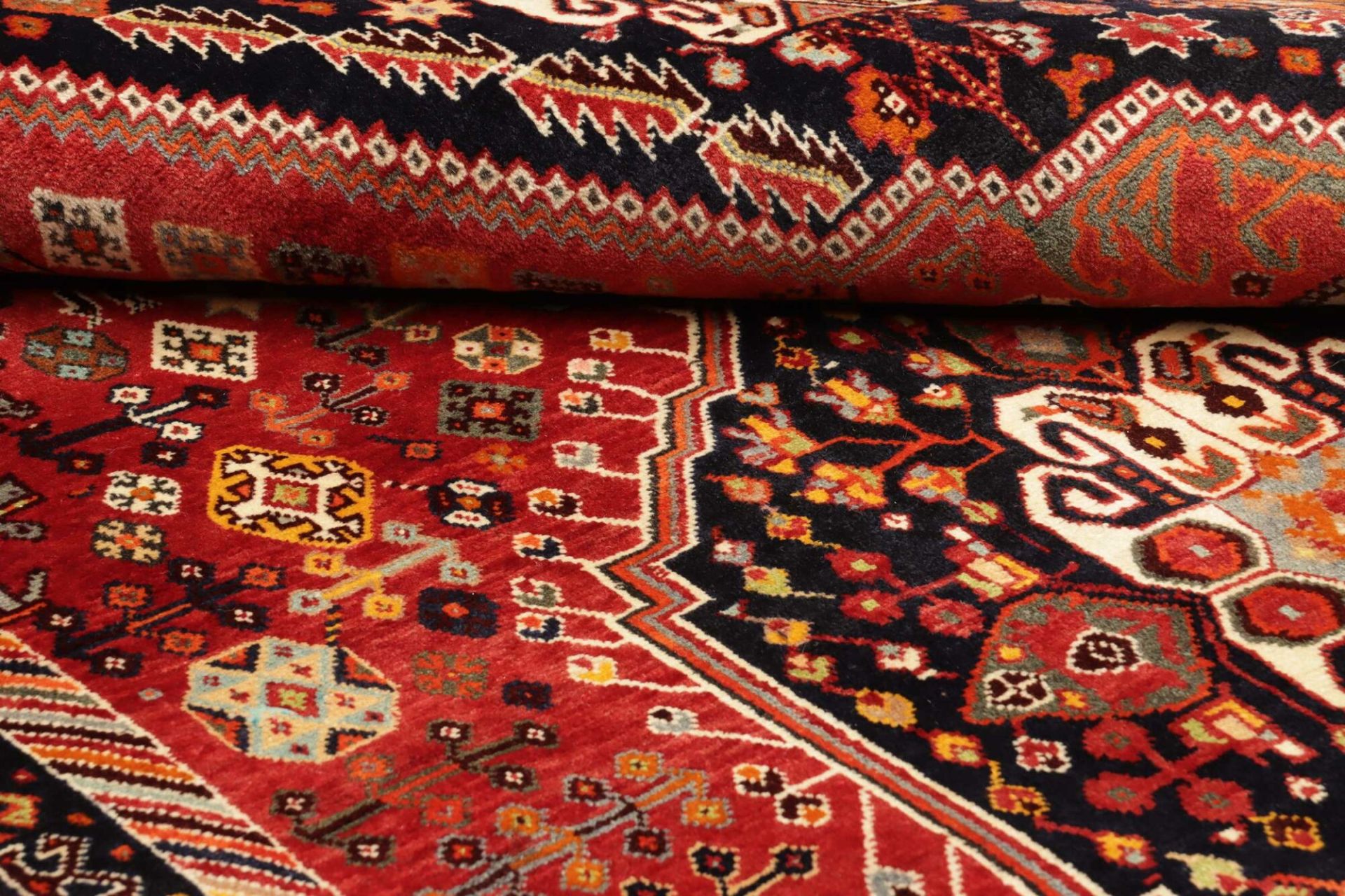 Qashqai Perserteppich aus Iran, 161 × 263 cm