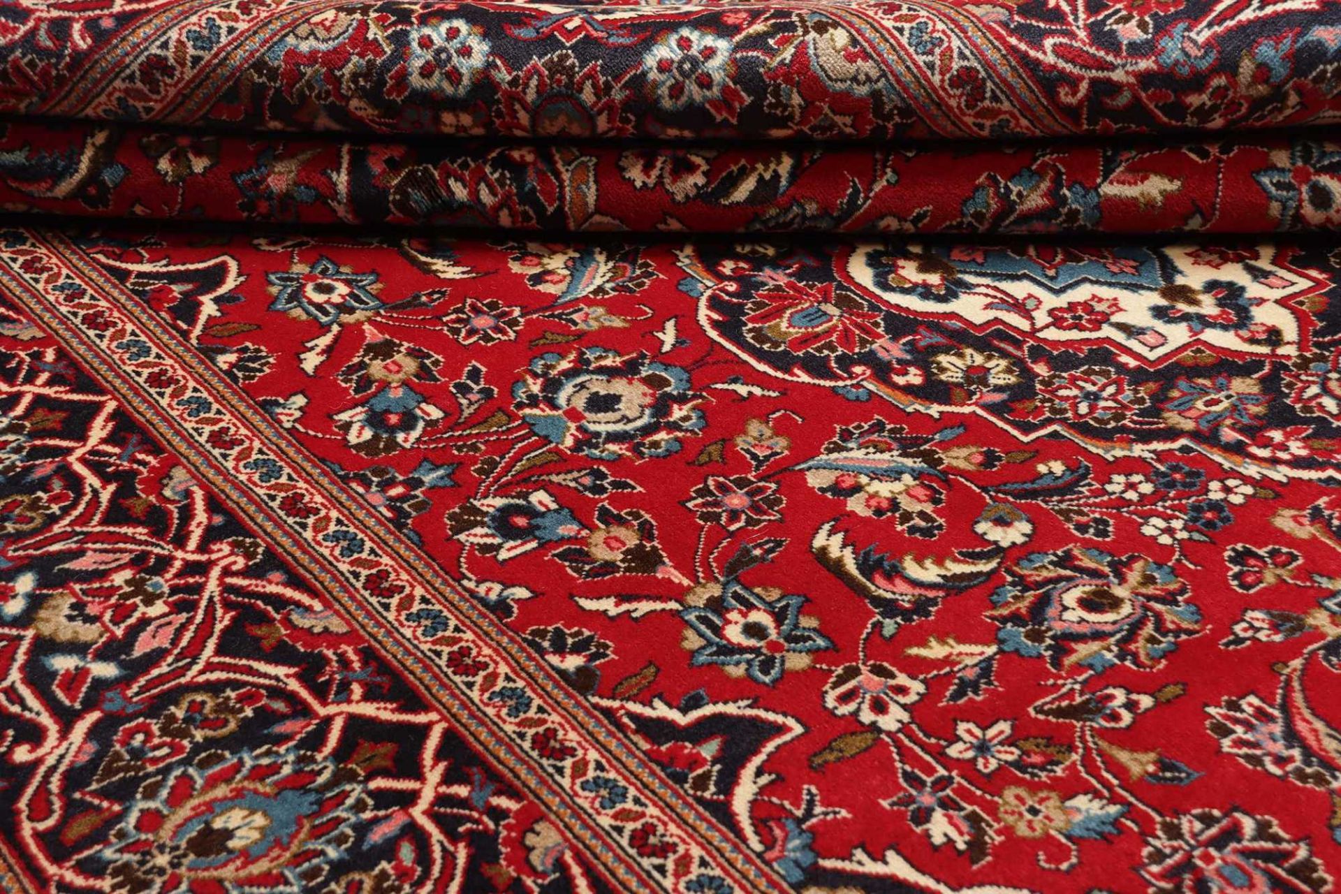Kashan Perserteppich aus Iran, 200 × 308 cm