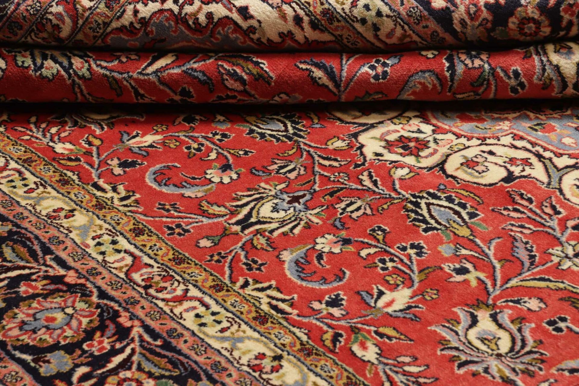 Hamadan Herati Perserteppich aus Iran, 213 × 324 cm