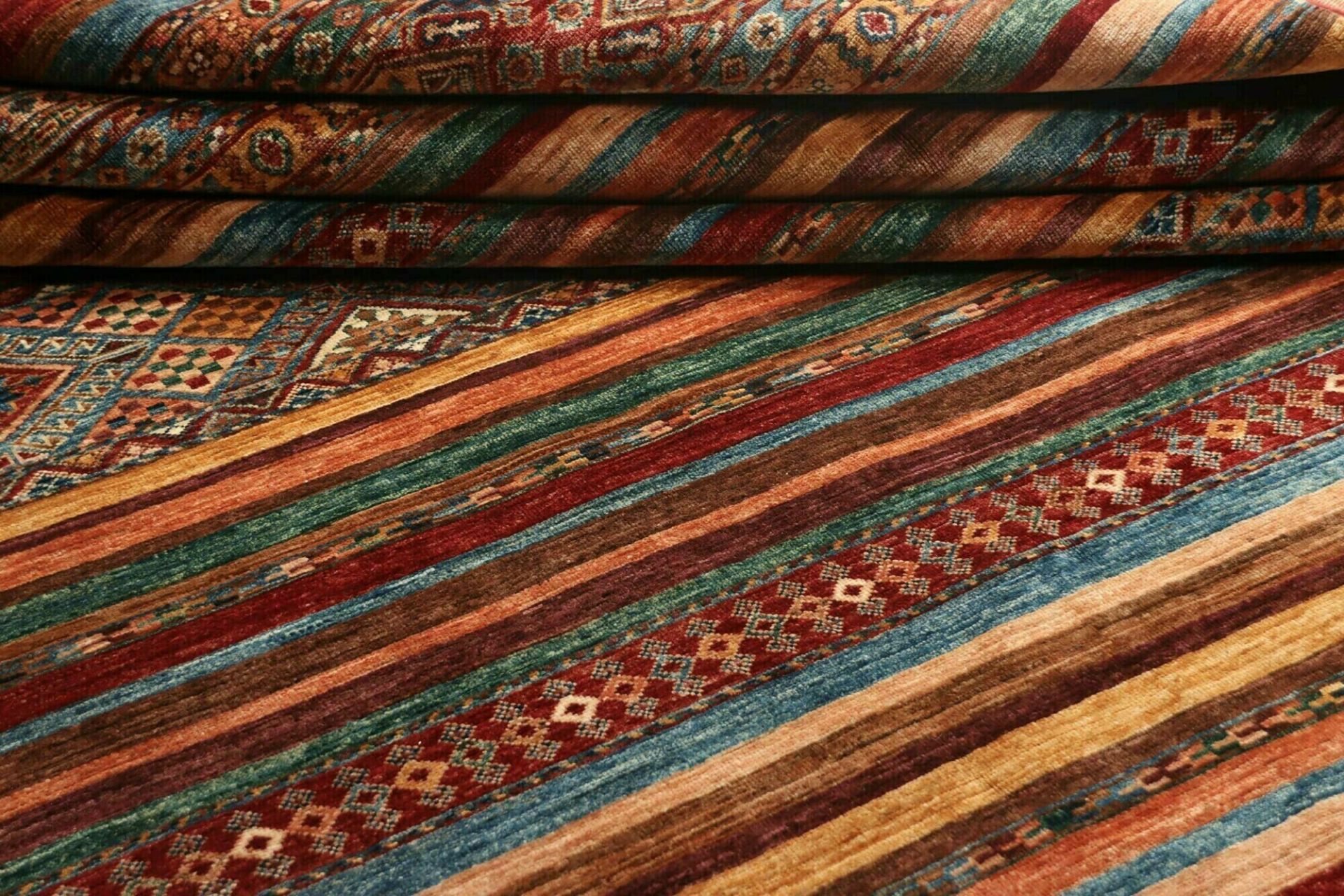 Samarkand Orientteppich aus Pakistan, 209 × 300 cm