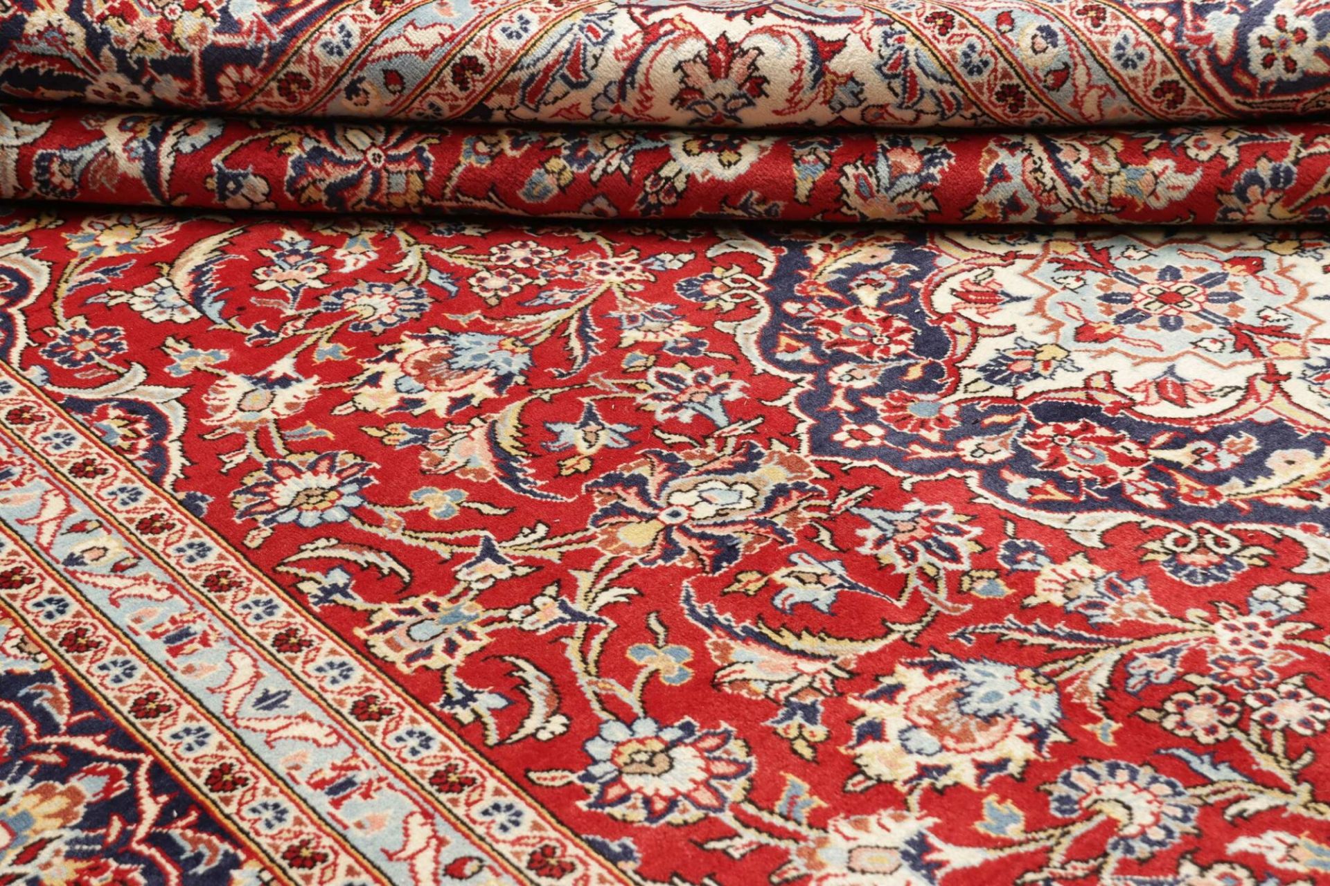 Kashan Perserteppich aus Iran, 250 × 350 cm