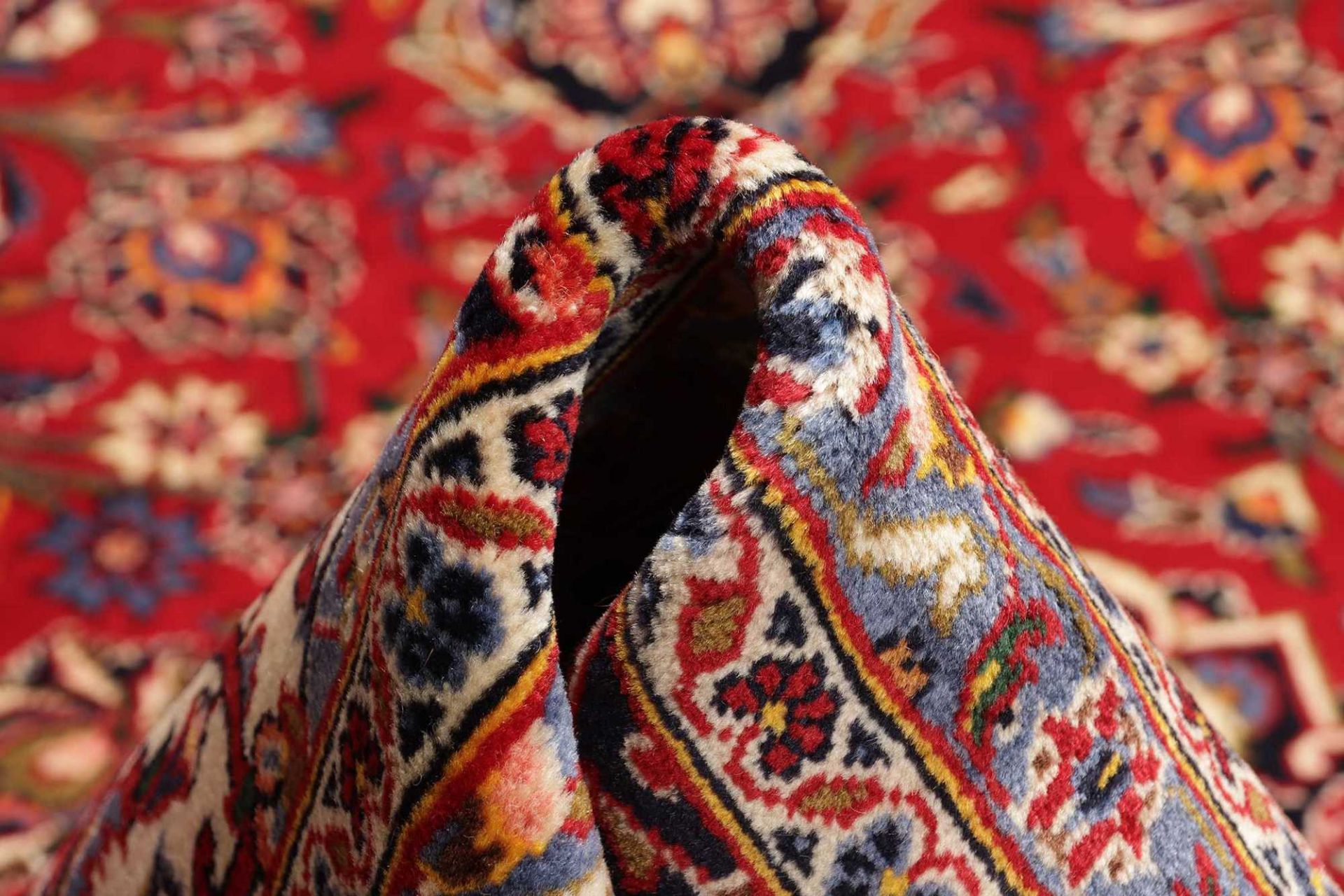 Kashan Perserteppich aus Iran, 248 × 354 cm