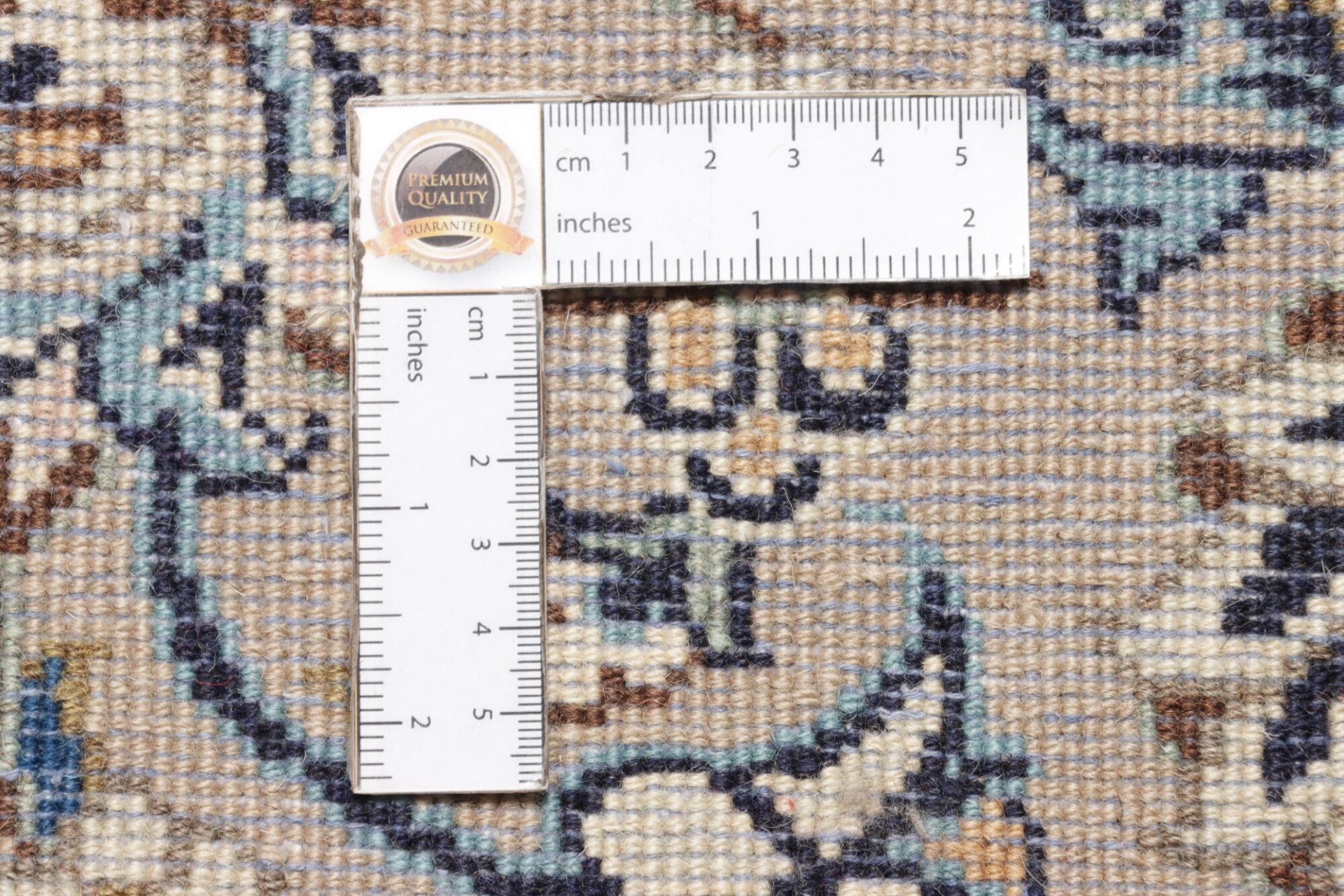 Kashan Perserteppich aus Iran, 240 × 345 cm